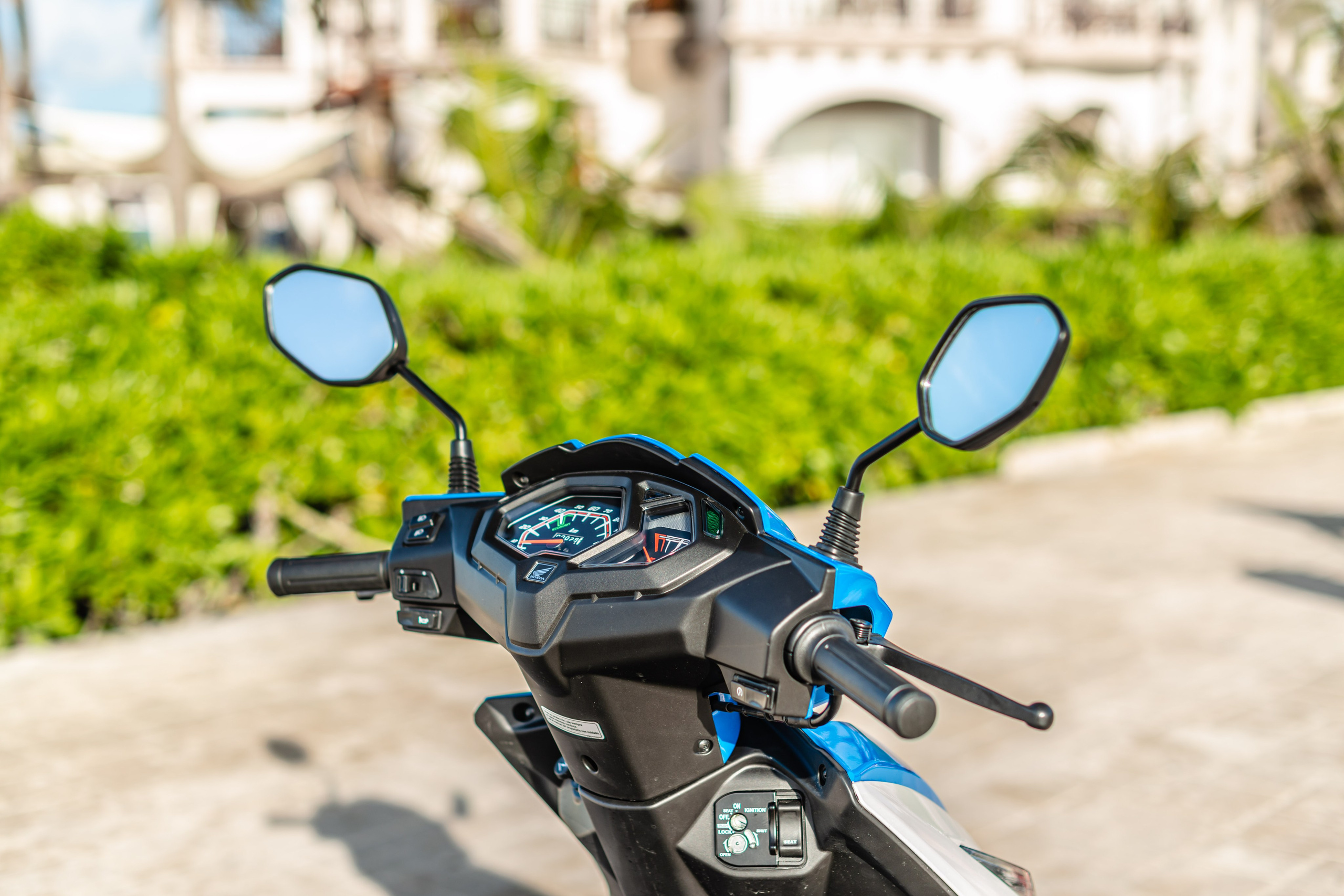 Scooter Photography for Rental Website in Mexico. PHOTOGRAPHER QUINTANA ROO