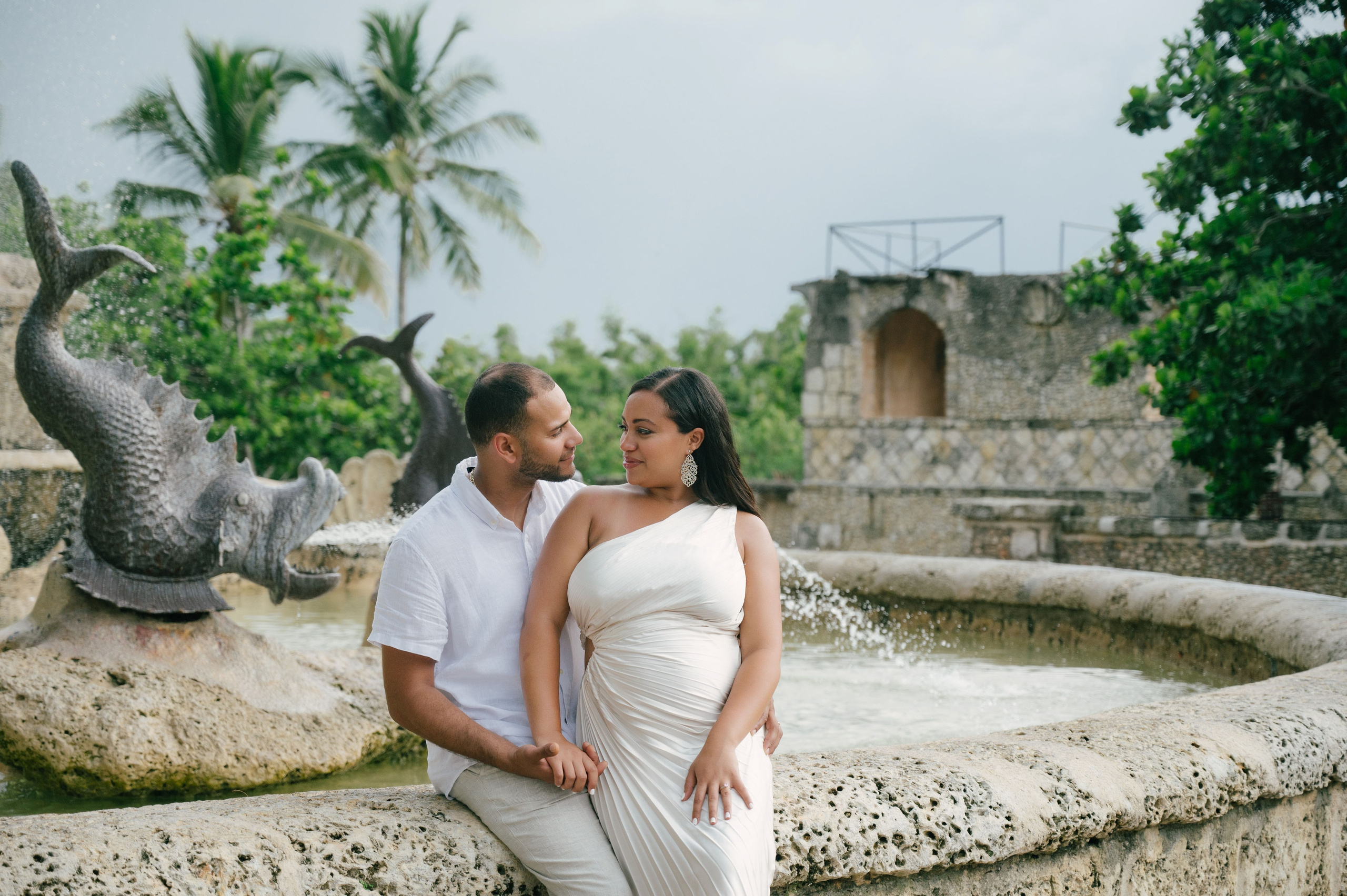 Cinthia and Jose at Altos de Chavon