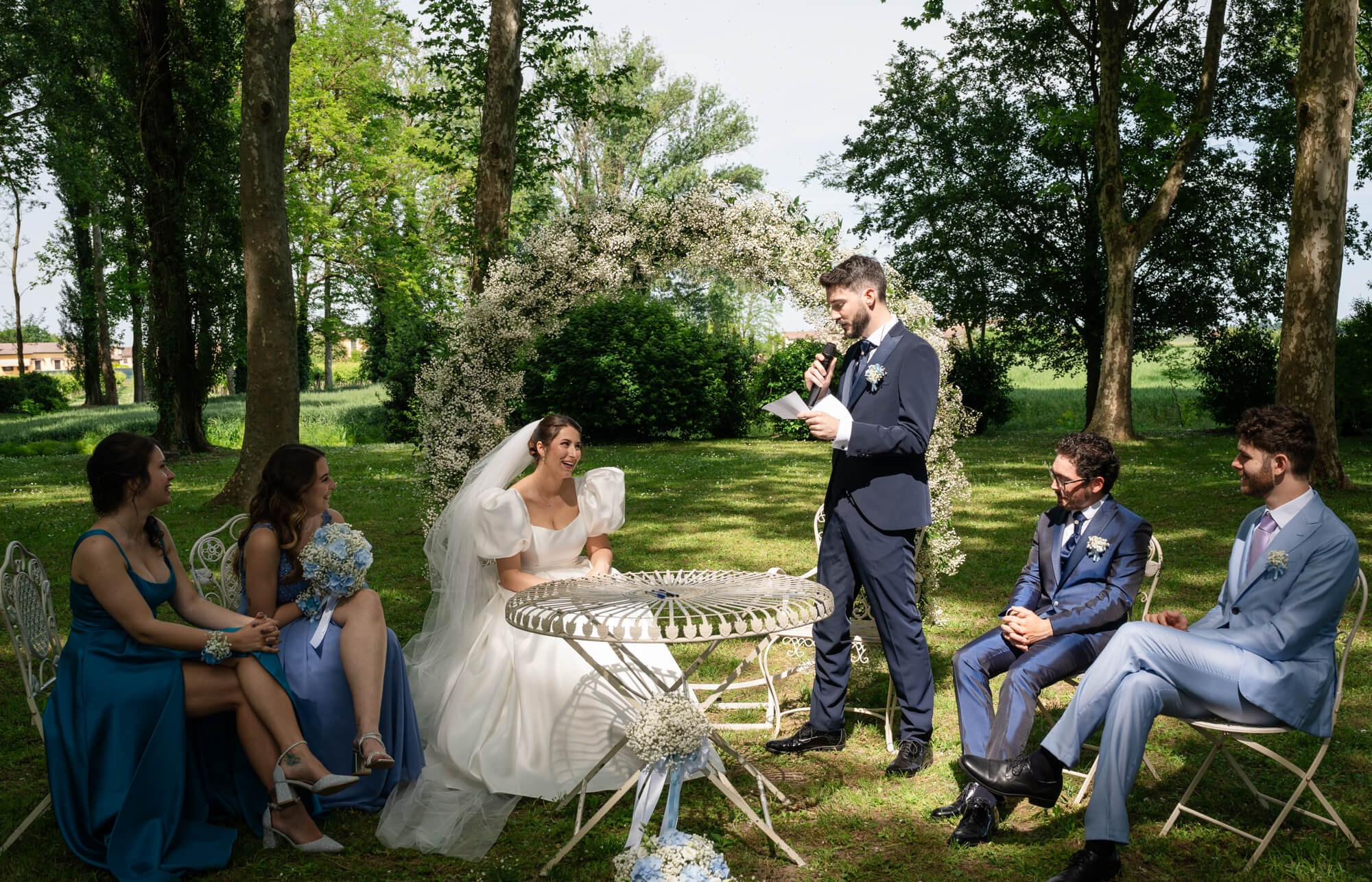 Boda elegante en Villa Ca' Sagredo, Padua | El Velo Blanco. El Velo Blanco I Fotógrafos de Bodas