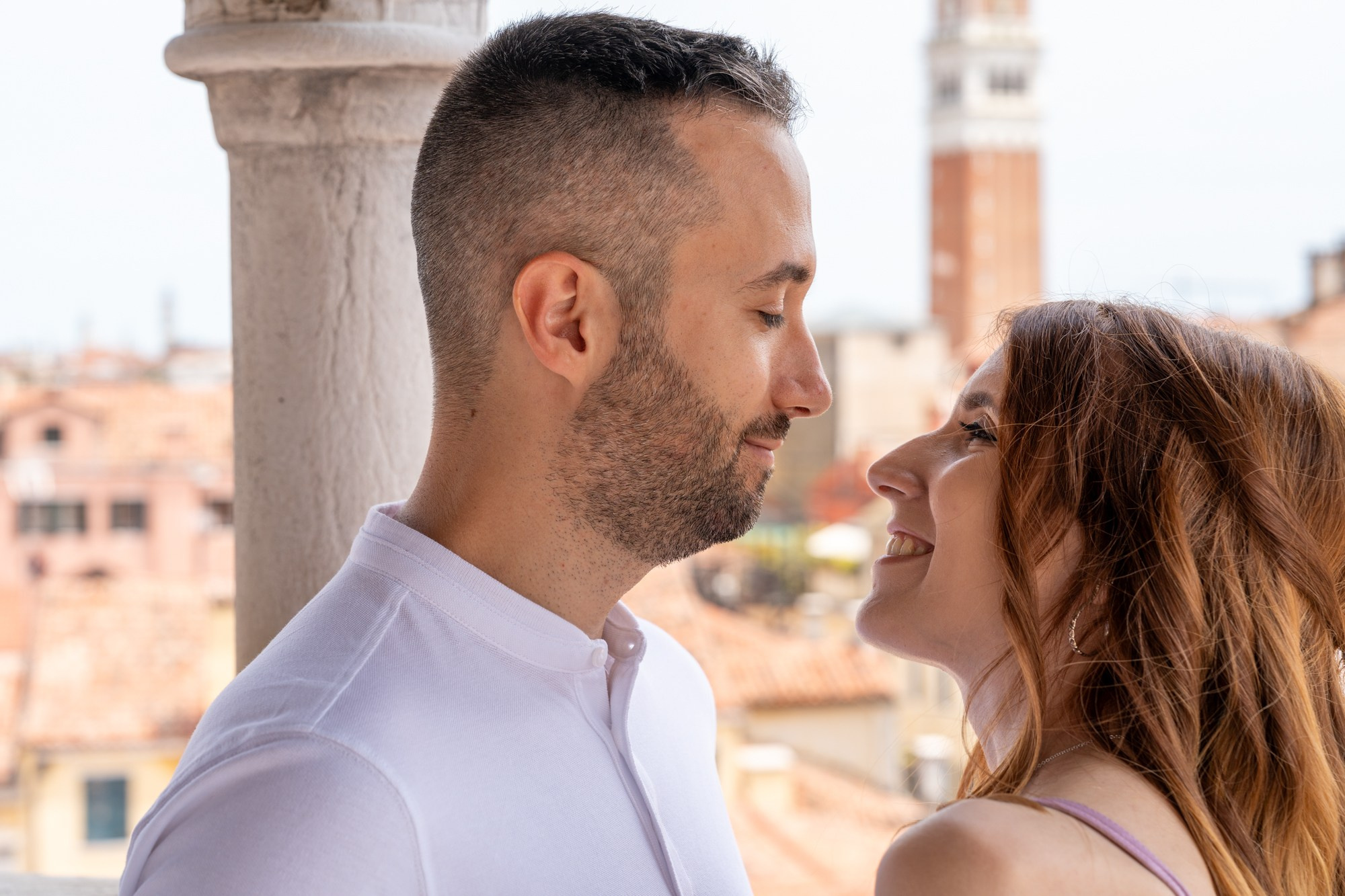 Sesión de Fotos de Preboda en Venecia | El Velo Blanco. El Velo Blanco I Fotógrafos de Bodas