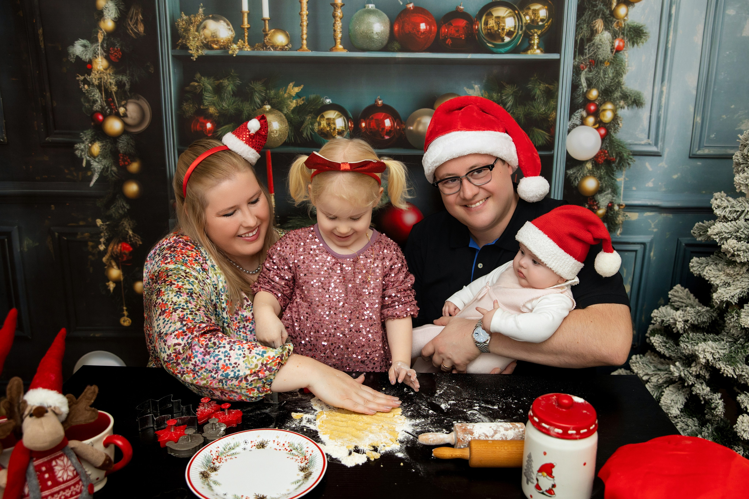 Weihnachtsminis 2025. Baby- und Familienfotografin in Iserlohn Swetlana Benner