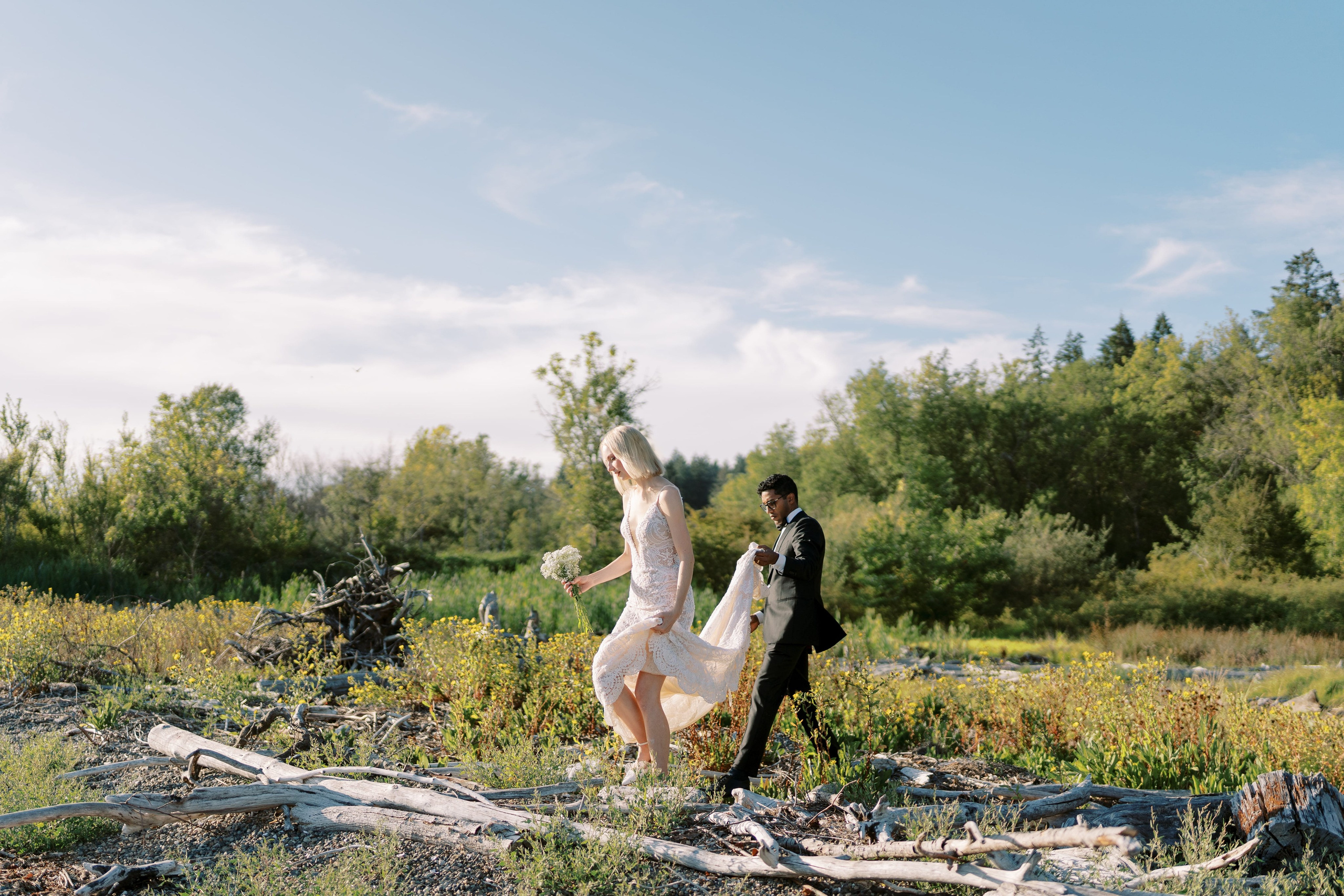 Rachel & Ryan Wedding photoshoot. August 2024. Anderson Island, WA Day 1. EVAN ARISTOV WEDDING PHOTOGRAPHY — Seattle Wedding Photographer