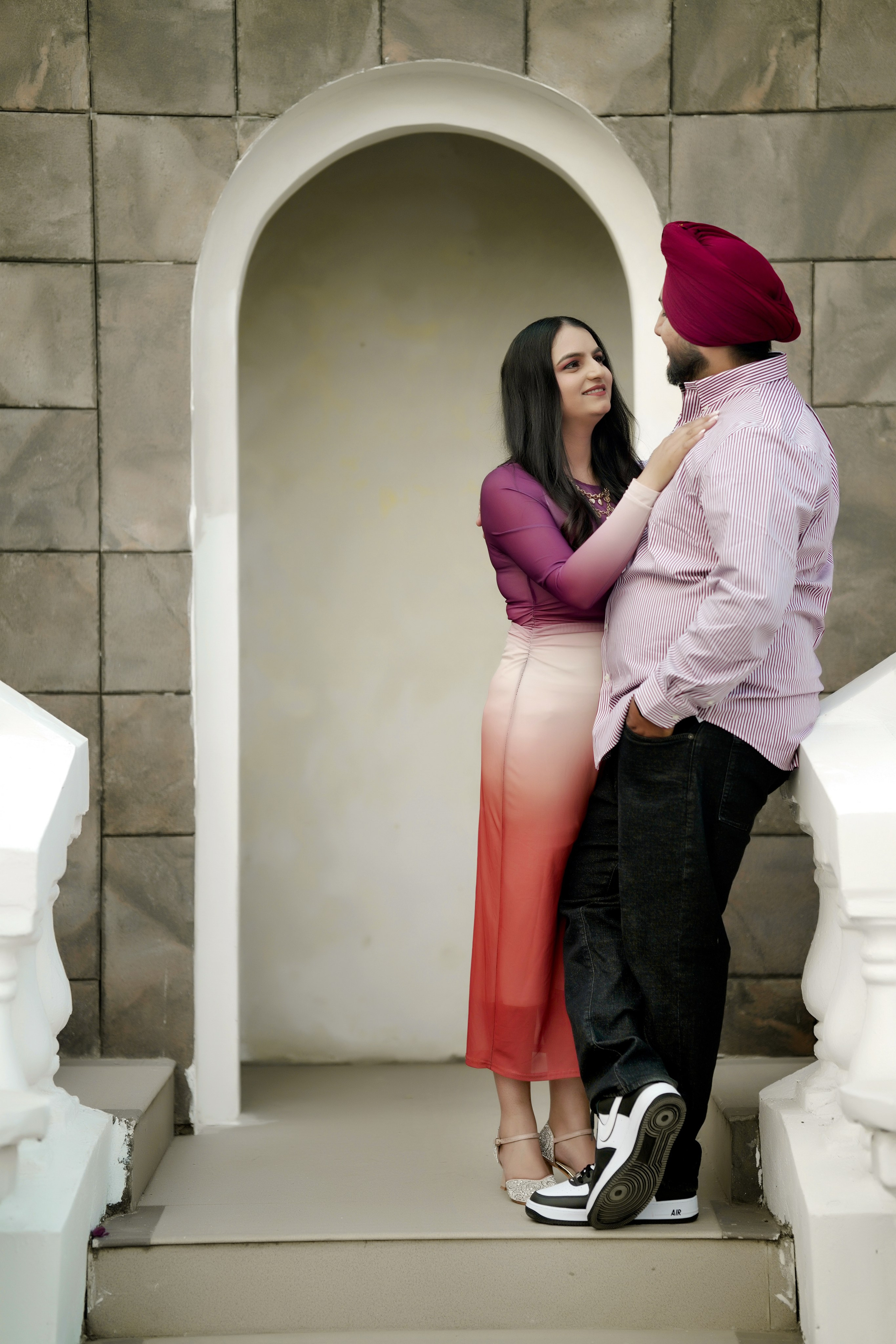 "May Waheguru shower his abundant blessings upon you both. May your marriage be a lifelong journey of spiritual growth, love, and unwavering devotion."