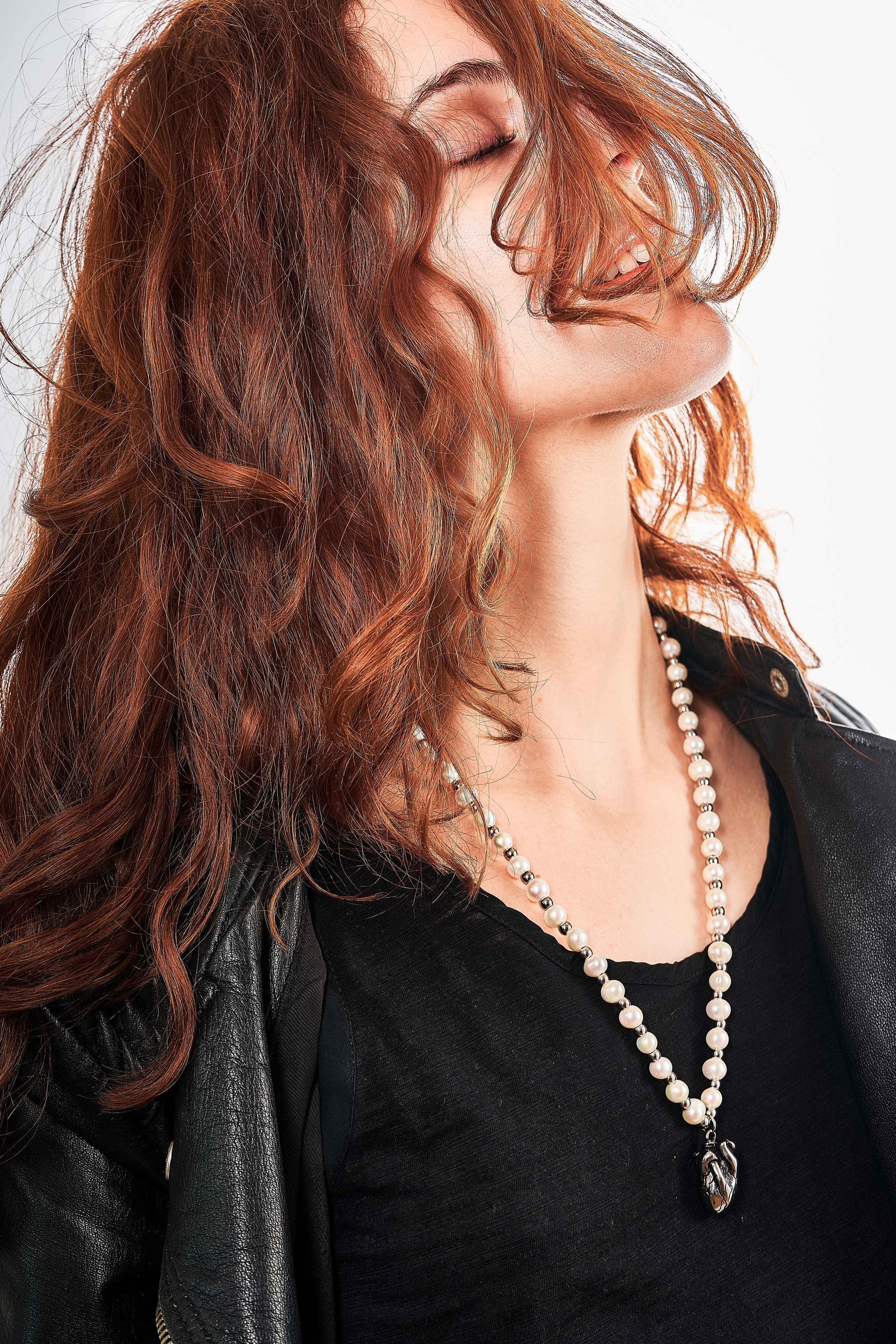 Diamond earrings photographed with professional equipment