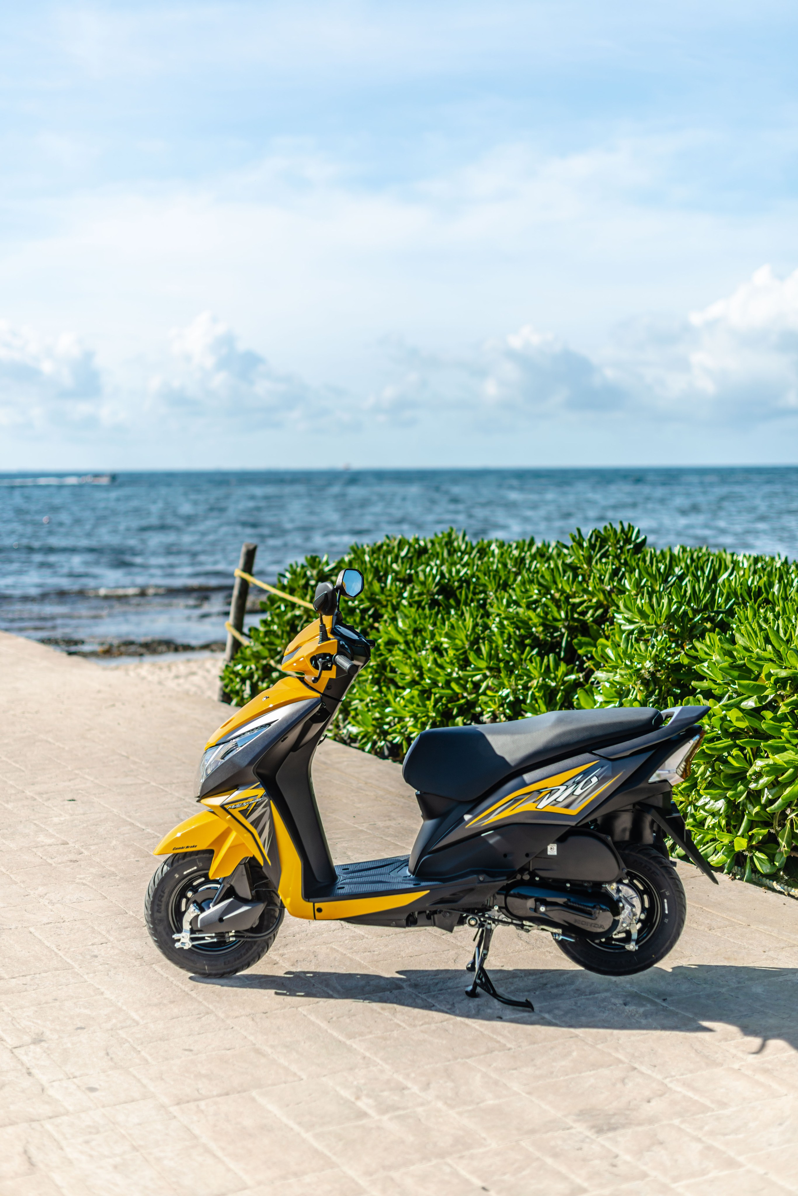 Scooter Photography for Rental Website in Mexico. PHOTOGRAPHER QUINTANA ROO