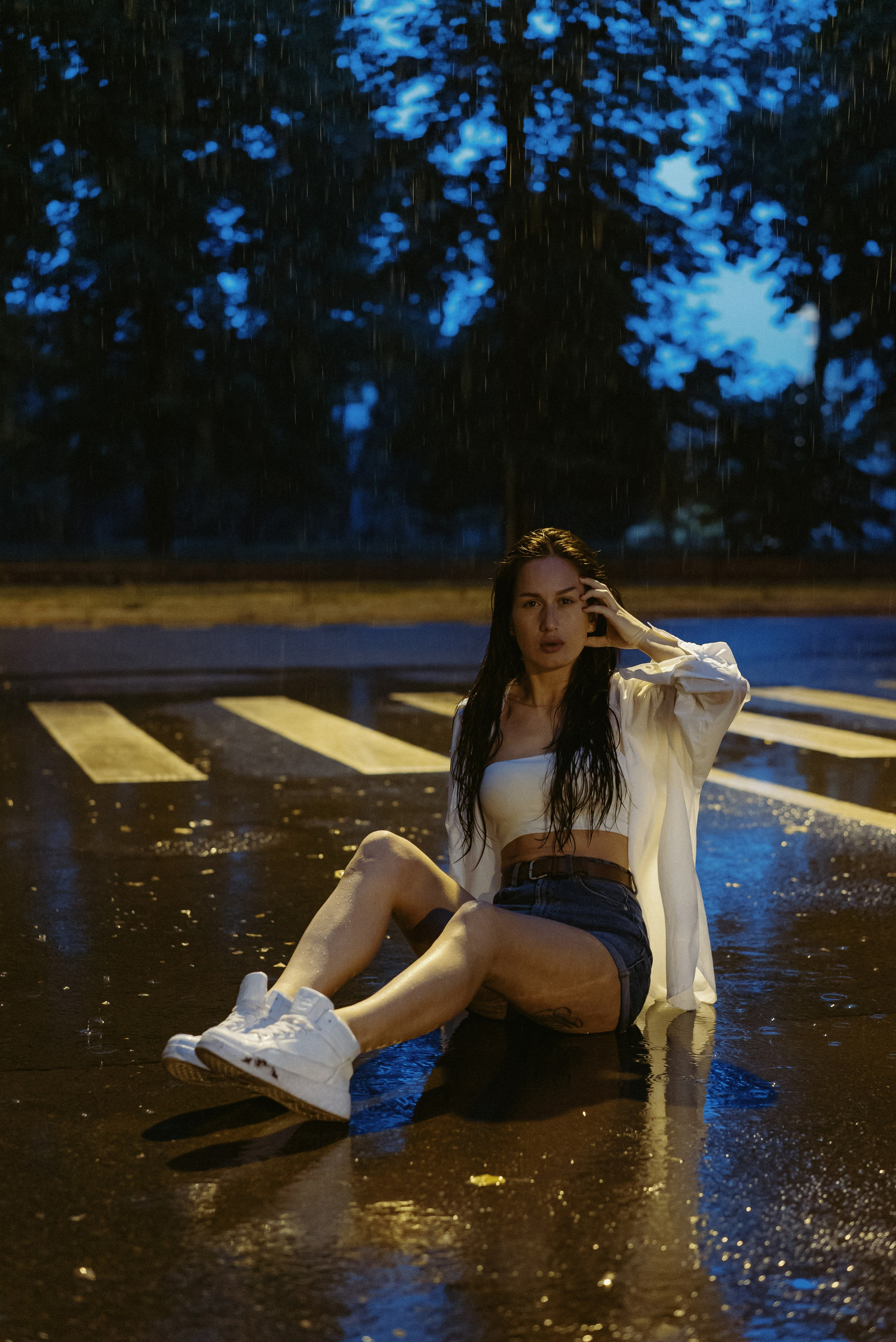 NYC Rain Photography Sessions | Romantic Urban Photo Shoots in New York. Videographer and photographer in New York // MAKAROV.VIDEO