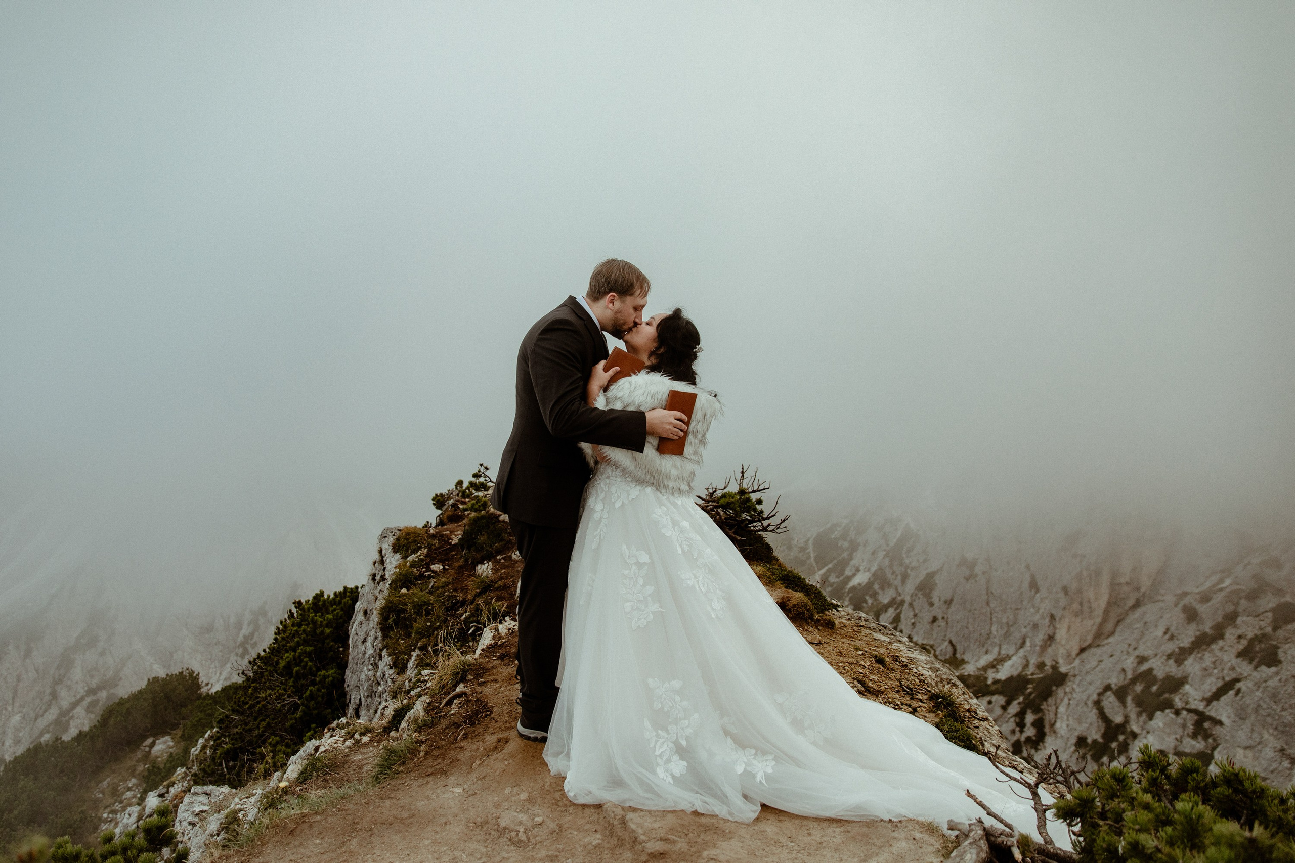 Secret Dolomites elopement at Lago di Braies & Cadini di Misurina | Best place to elope in Italy. Iceland elopement photographer & videographer