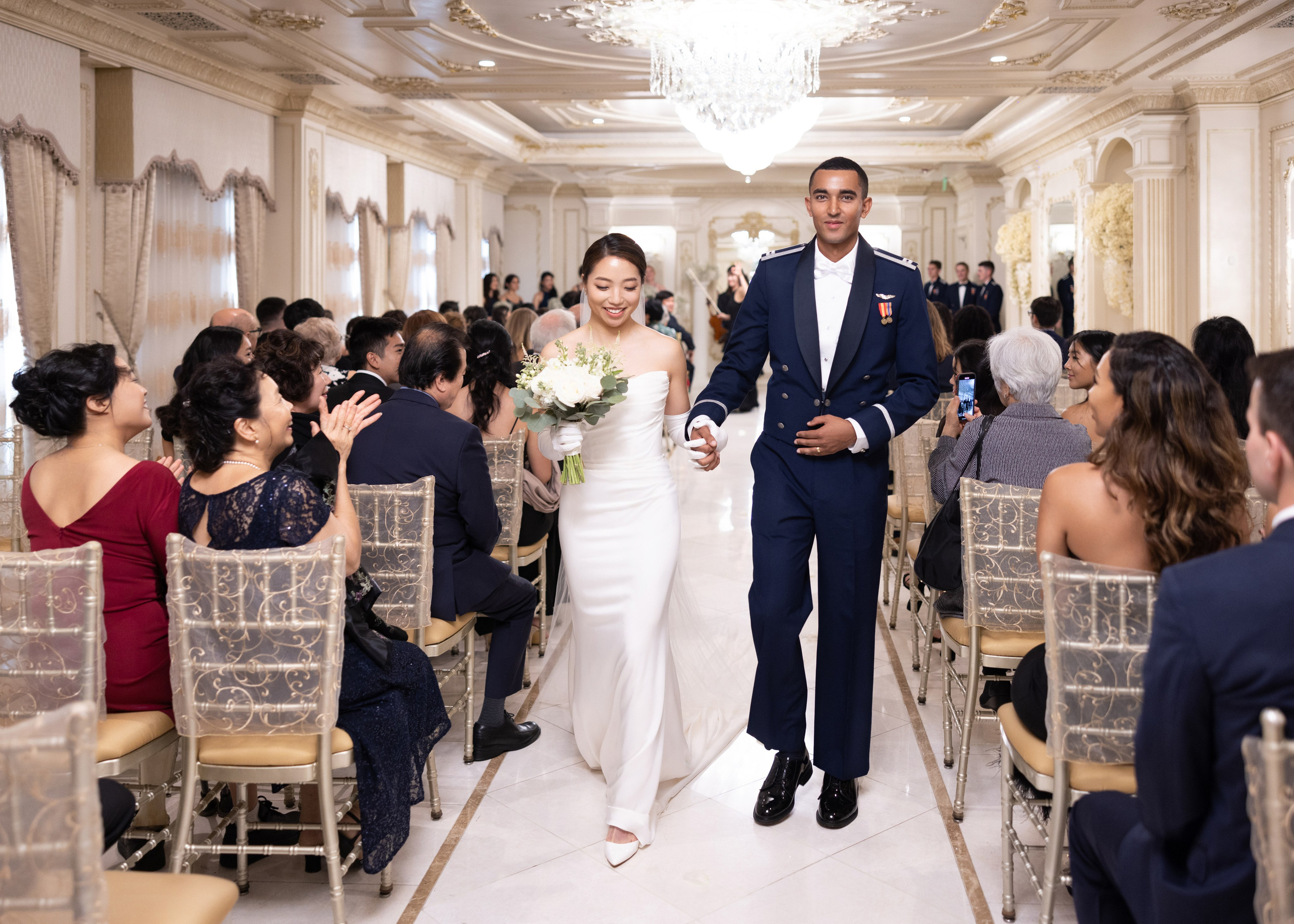 Conner Wiburn & Esther Roh in The Venetian in Garfield, NJ. Wedding Photo & Video