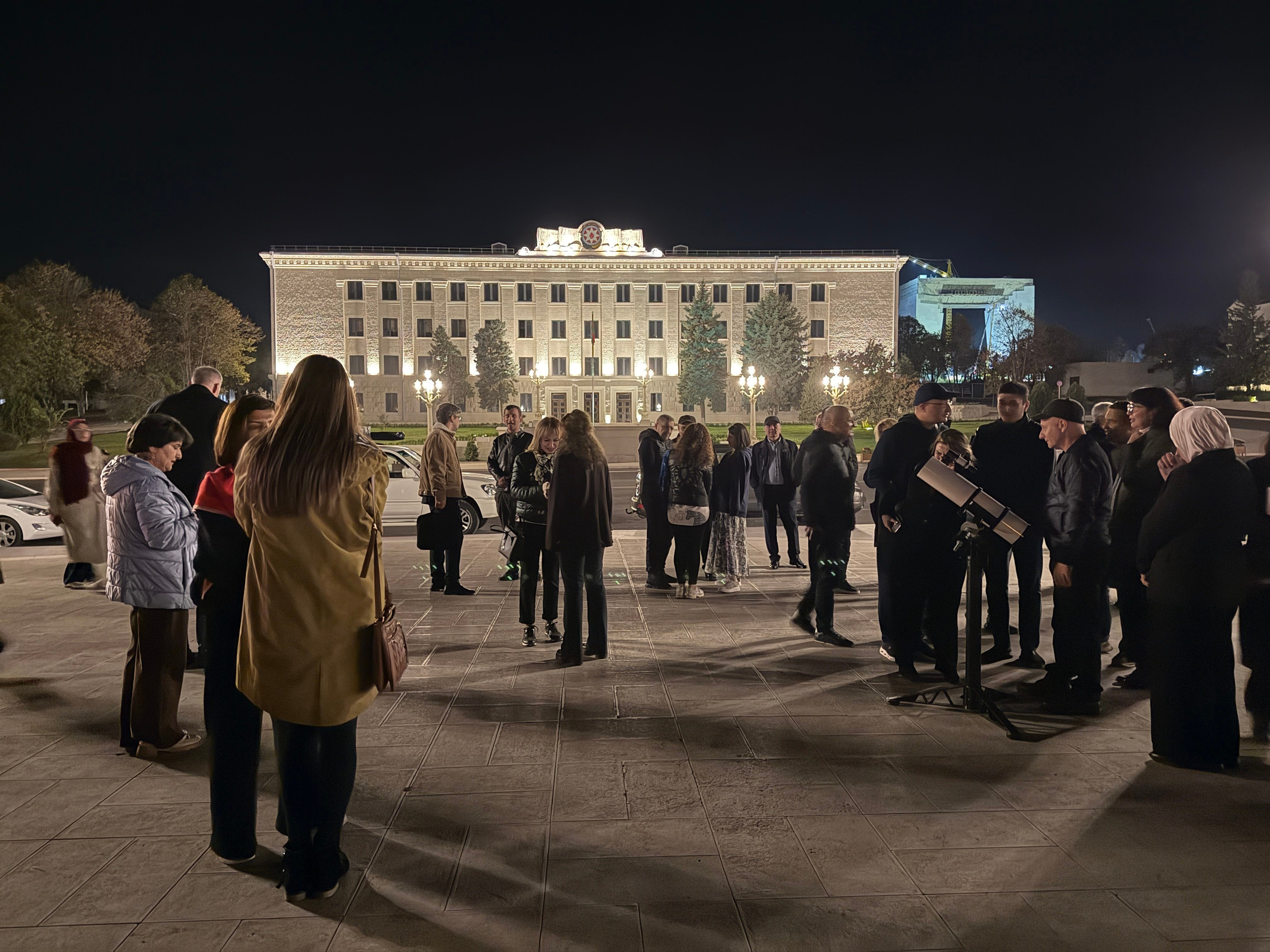 Xankəndidə ilk astronomik müşahidə tədbiri keçirilib. Həvəskar Astronomlar Cəmiyyəti — Astronomy.az