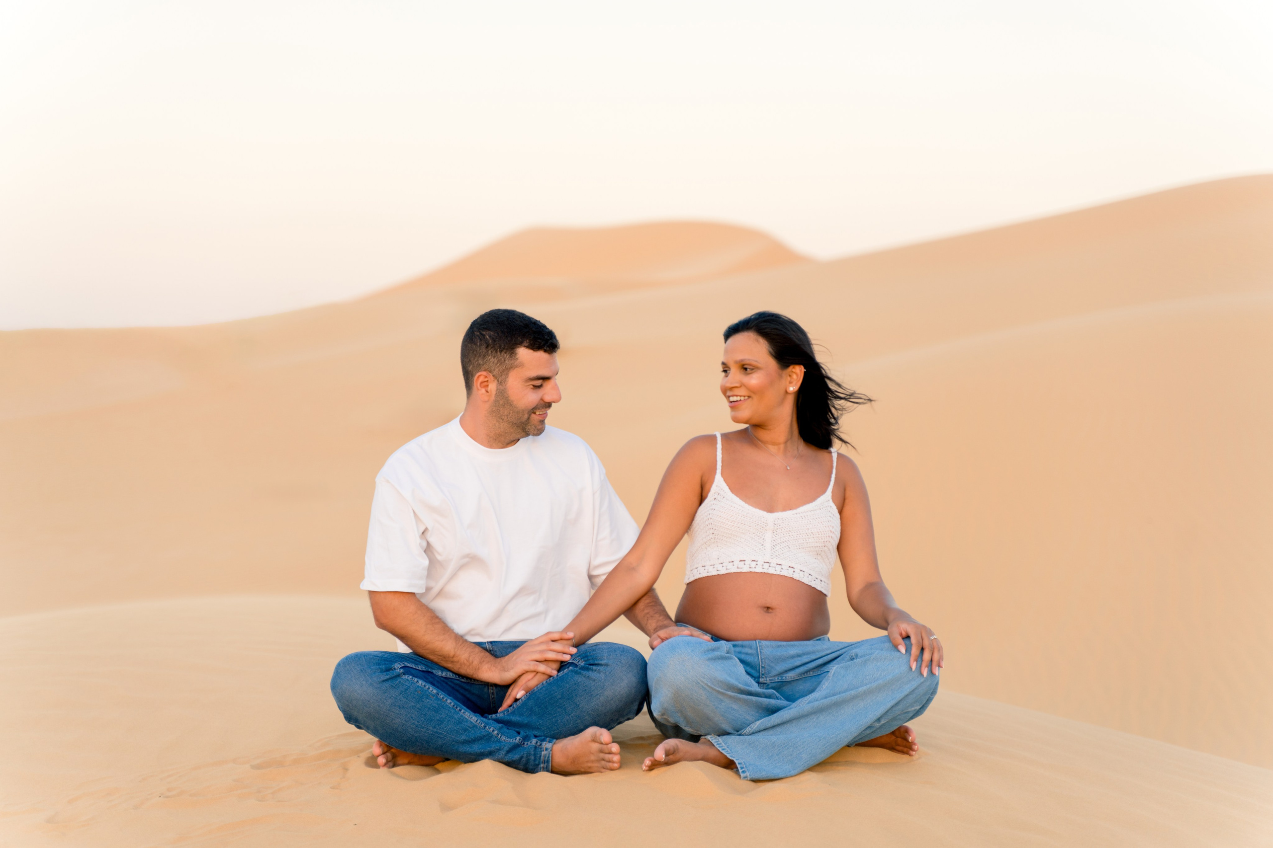 Пустыня в Абу Даби. Фотограф в Абу Даби Марина