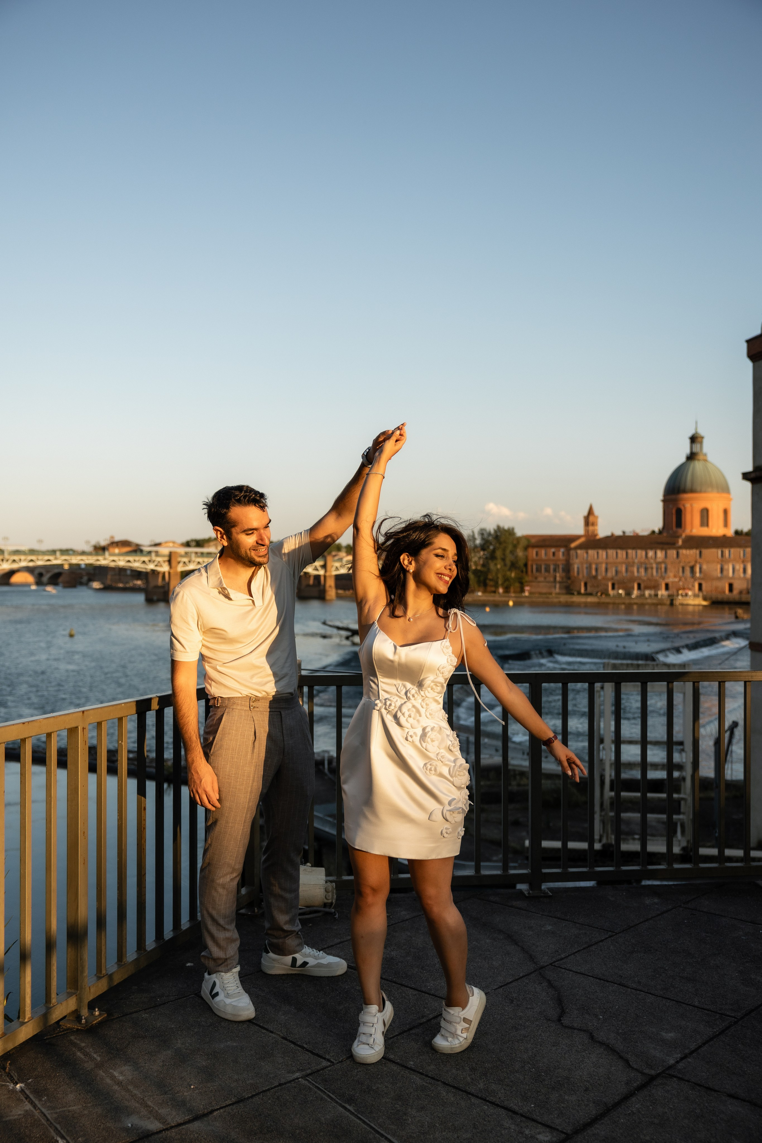 Toulouse couple photo session