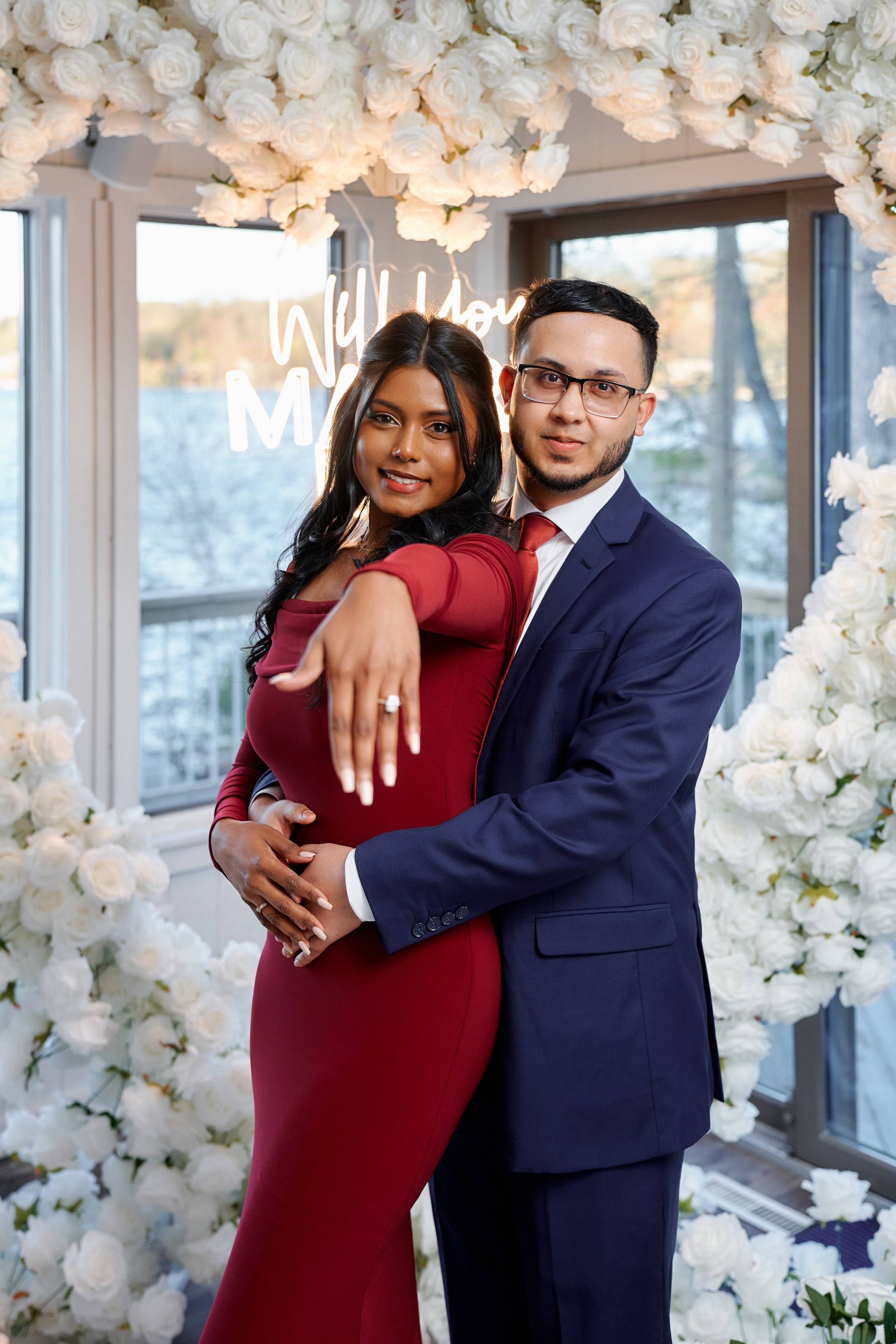 Surprise Proposal in New York. Professional Wedding and event photographer USA New York