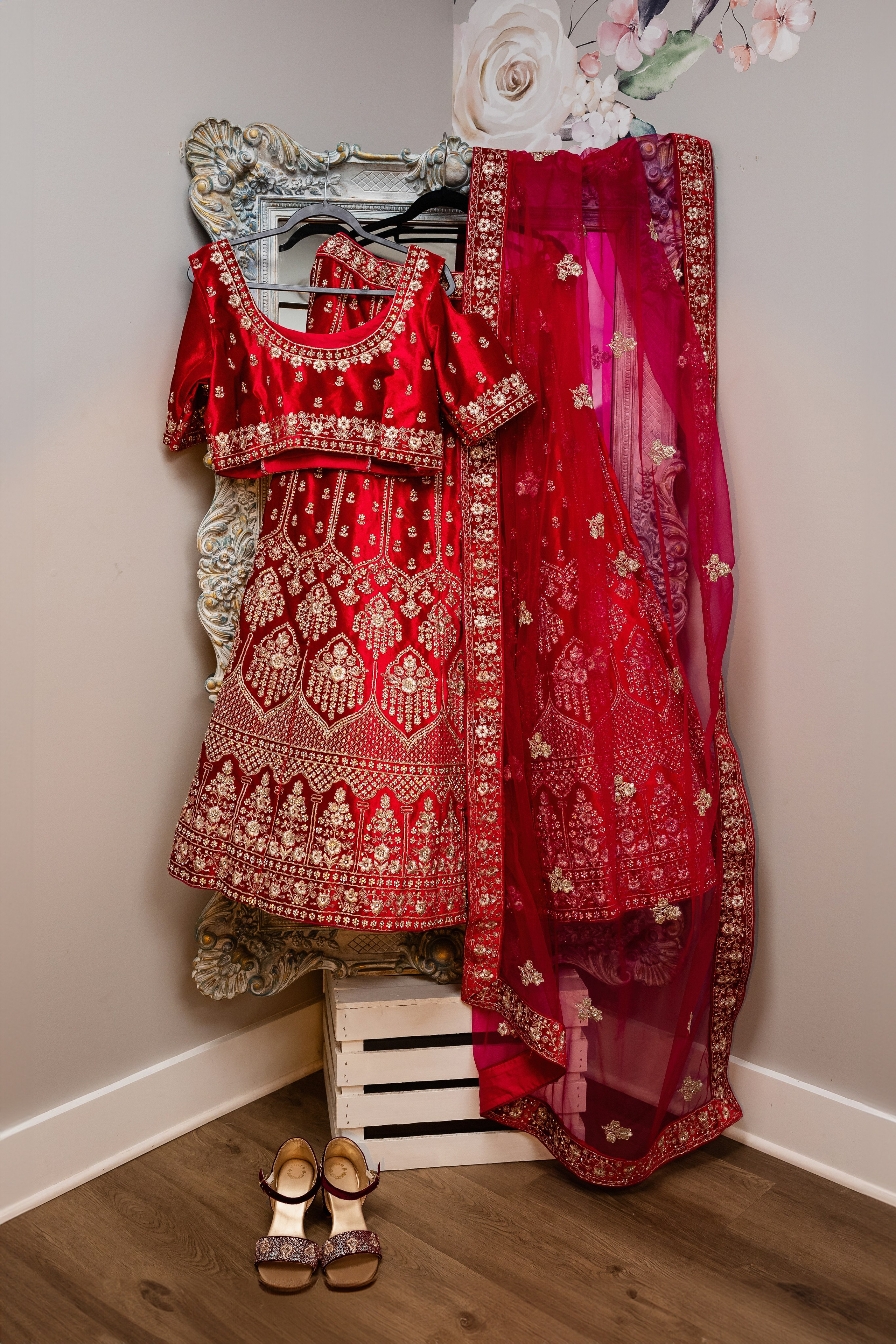 Daniel’s and Ruchi Fusion Wedding Celebration at The Venue At Rose Spring Farm. Wedding and portrait photography in Greenville SC