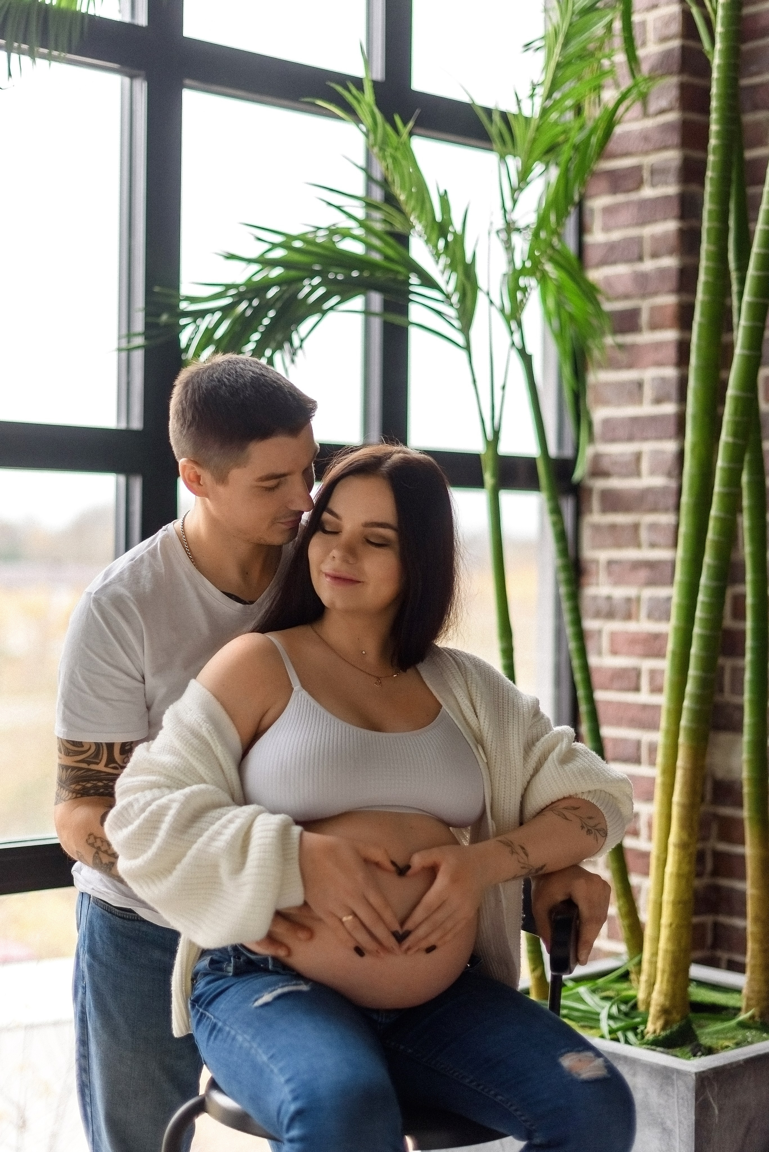 Ожидание. Евгения и Влад. Семейный фотограф и фотограф новорожденных в Вильнюсе Ирина Беленкевич