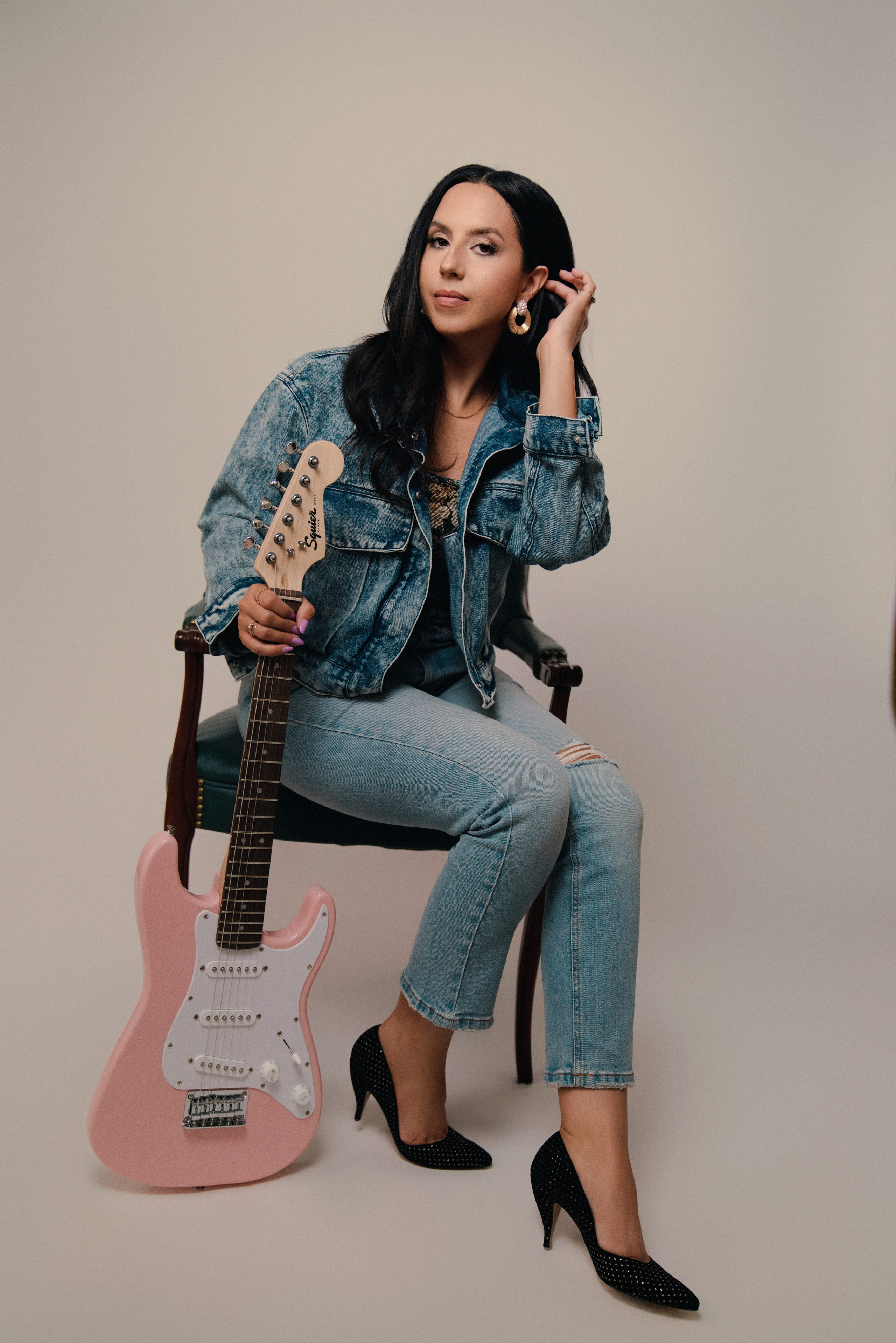 Jacksonville, FL Studio Photoshoot | Ashley Morris Singer Branding by Alice Nabieva