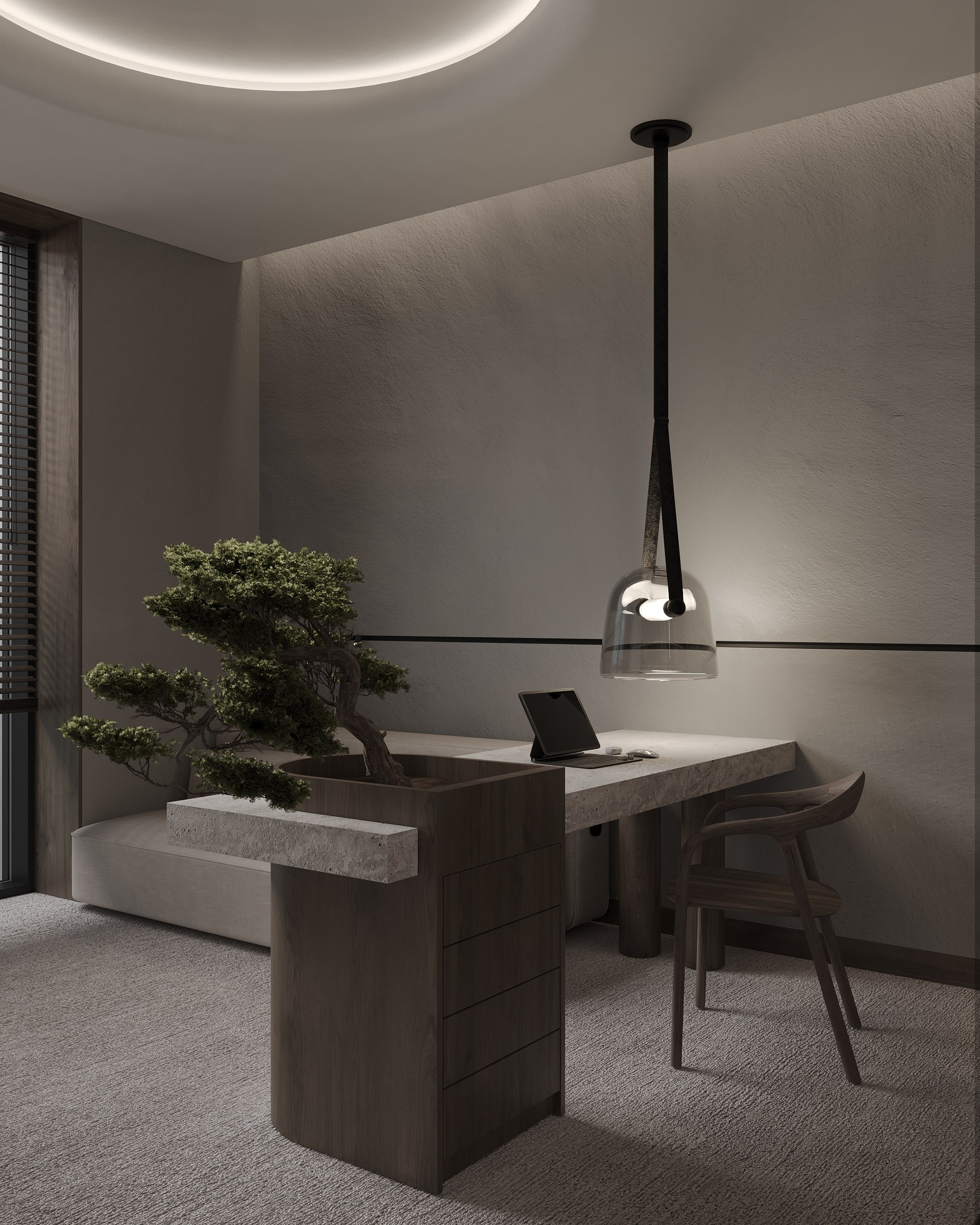 Wooden Oasis Pt.2. Simple Archs — high quality visualizations for your interior projects