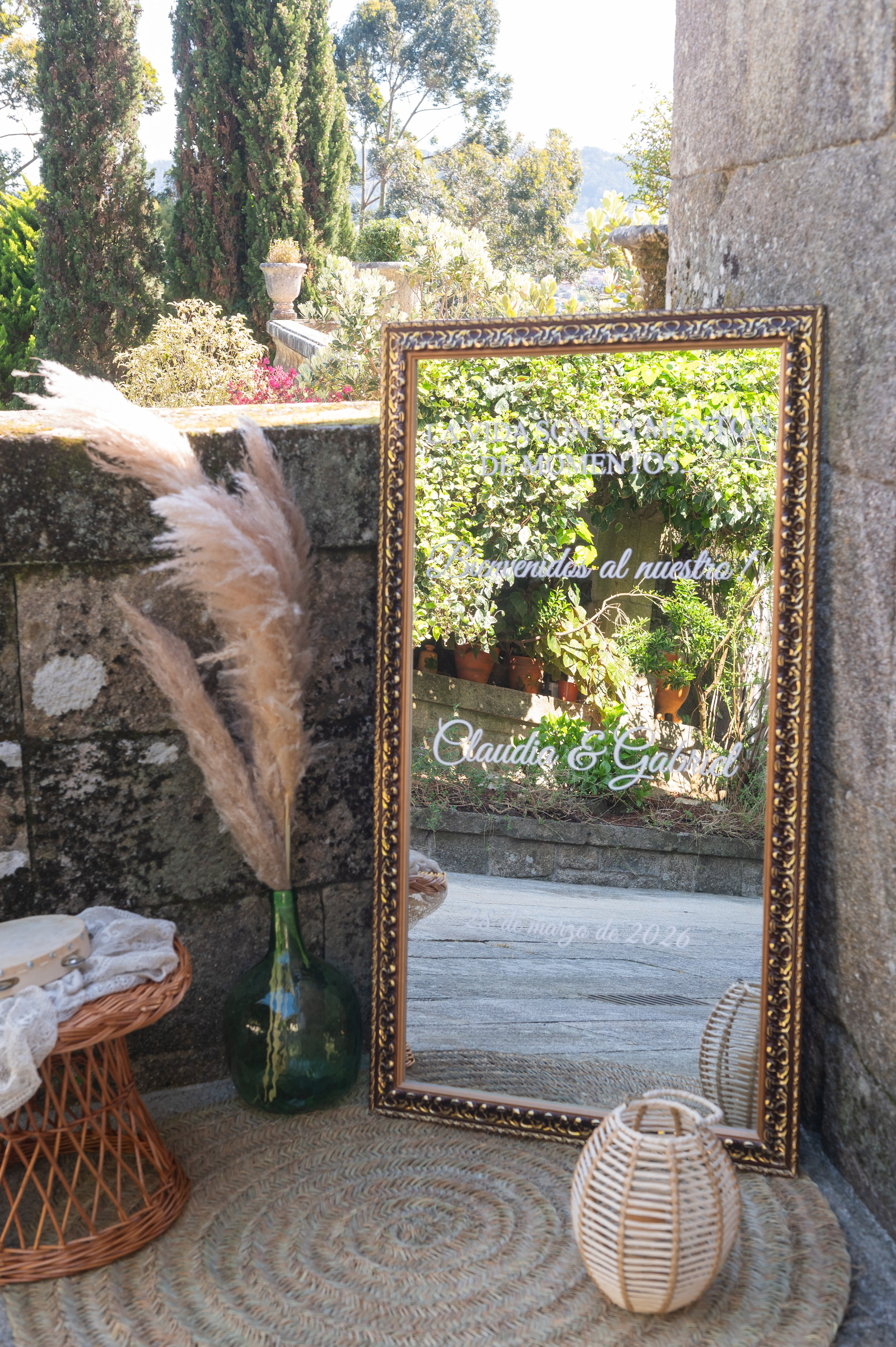 Boda de Claudia y Gabriel · Pazo de Santa Cruz de Bueu, Galicia · Javier Poveda
