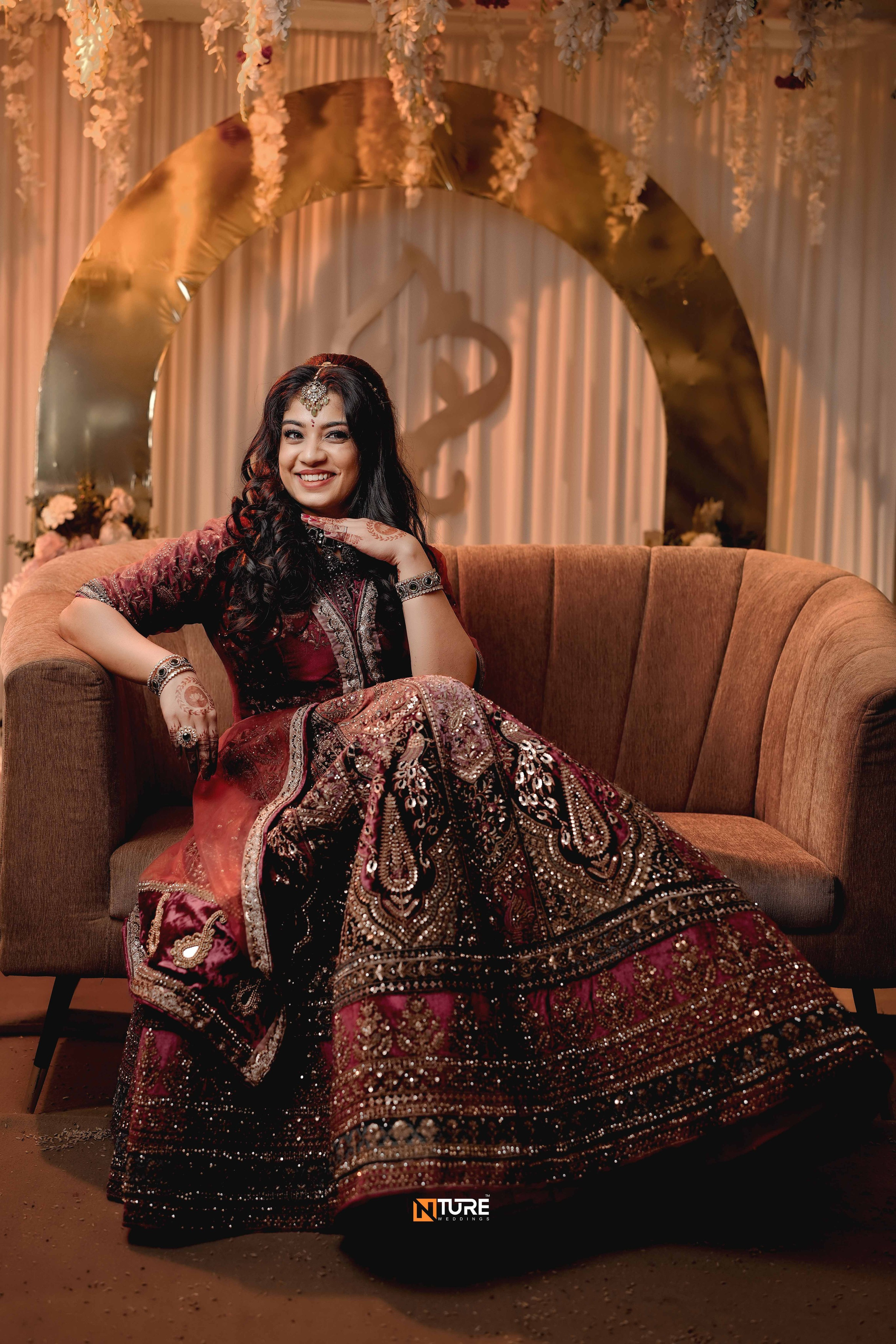 NAMITHA & MUGESH. NTURE WEDDING