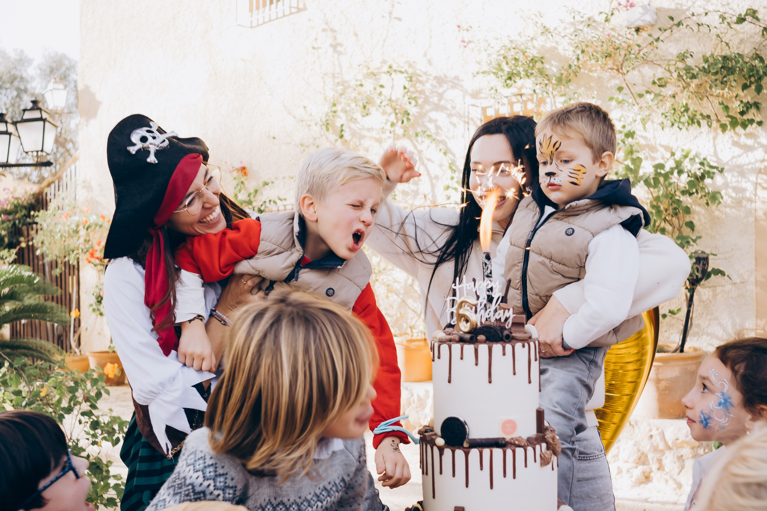 Andrew’s birthday. Photographer in Mallorca