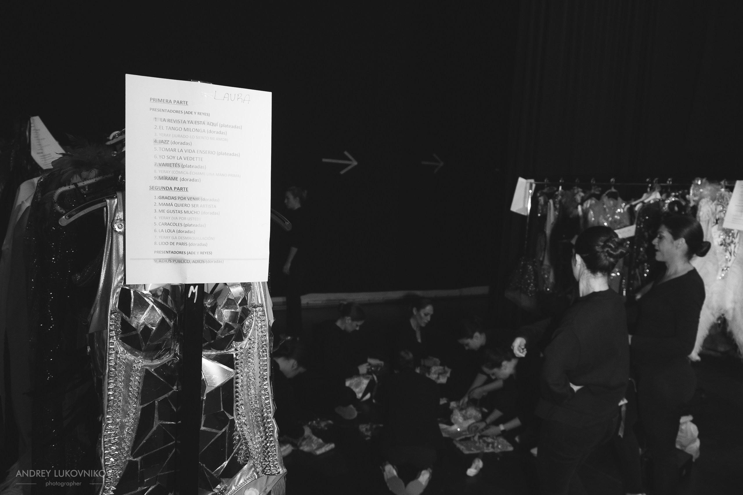 Reportaje fotográfico y rodaje entre bastidores del concierto de La Sal de Torrevieja en España