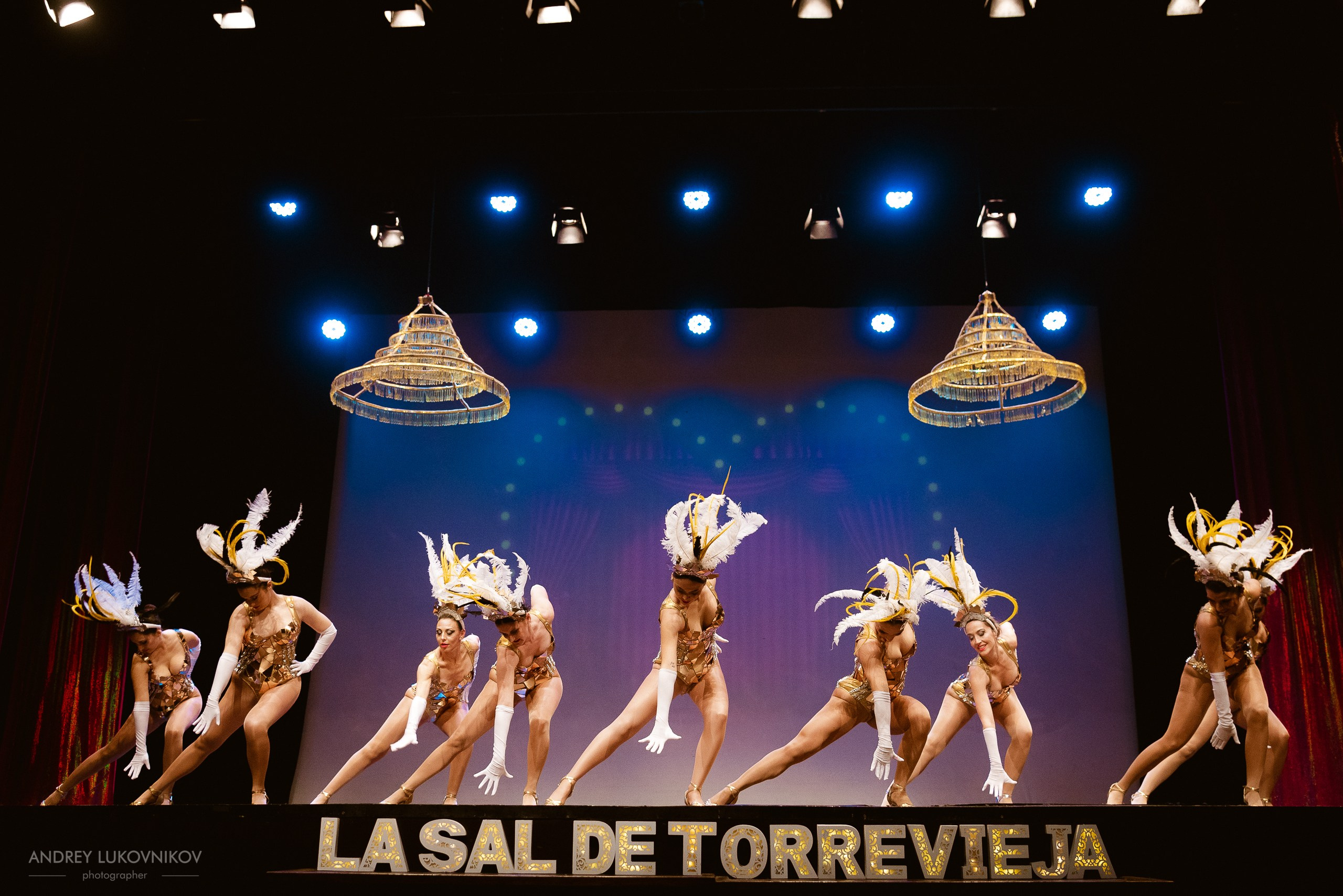 Reportaje fotográfico y rodaje entre bastidores del concierto de La Sal de Torrevieja en España