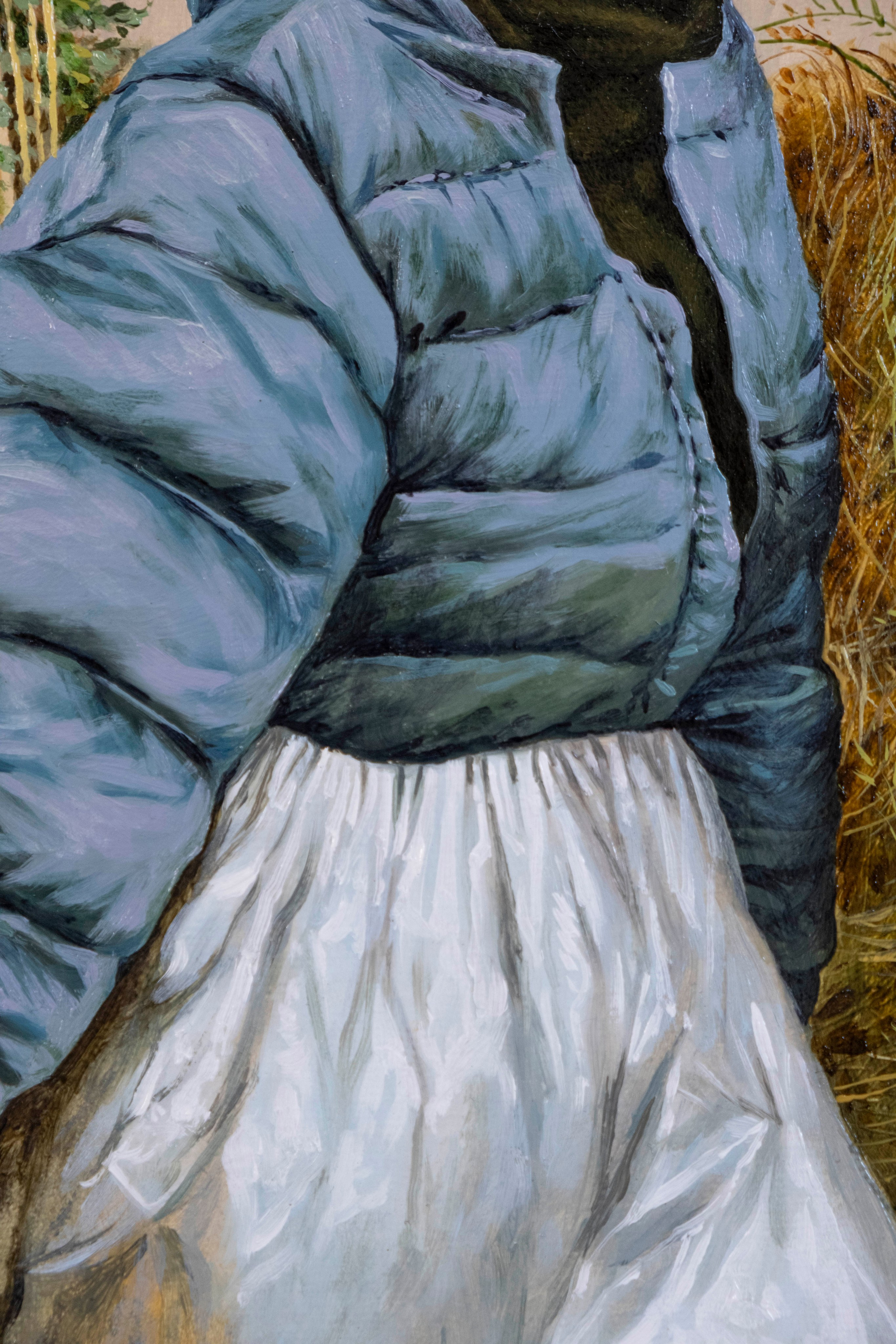 Girl in a puffer jacket. Paul Rog