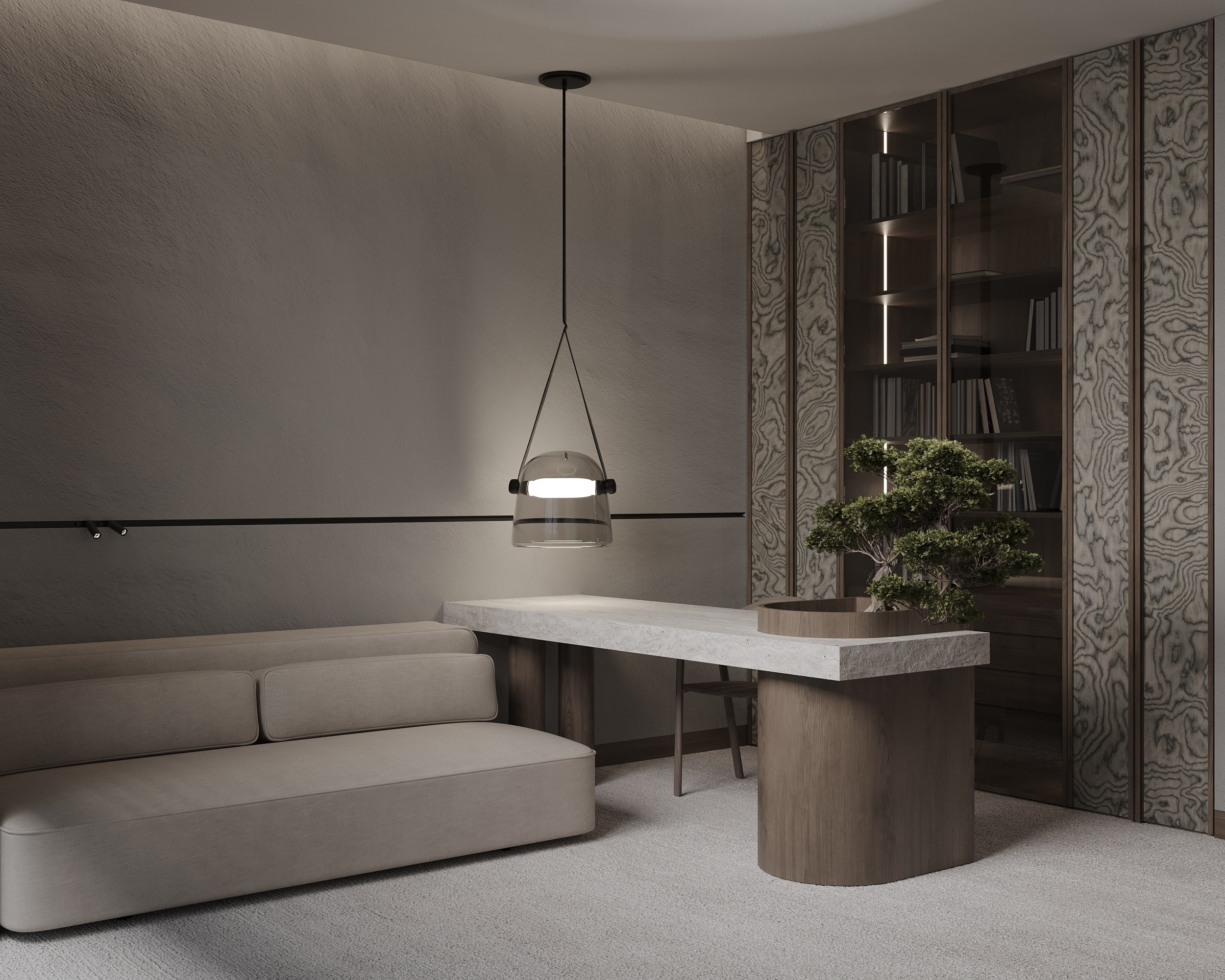 Wooden Oasis Pt.2. Simple Archs — high quality visualizations for your interior projects