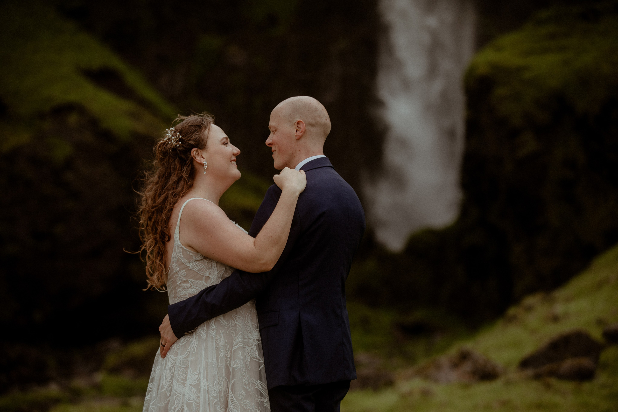 Iceland Elopement at Black Sand Beach. Iceland elopement photographer & videographer