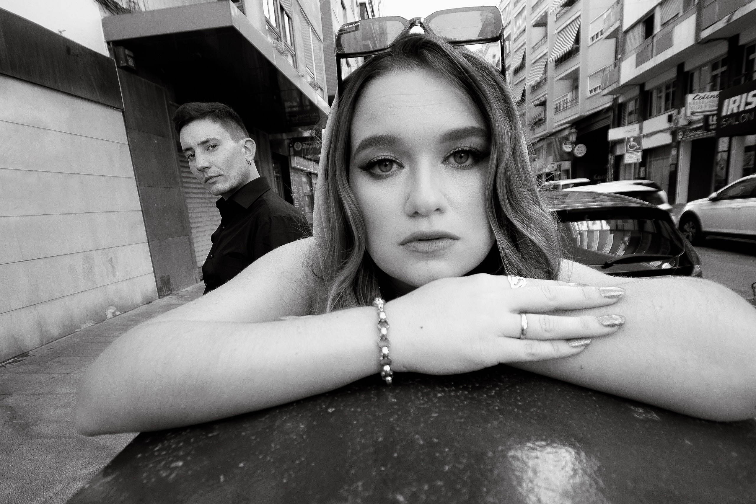 Фотосессия музыкальной группы Carlos Parrandero Proyecto на улицах  Аликанте