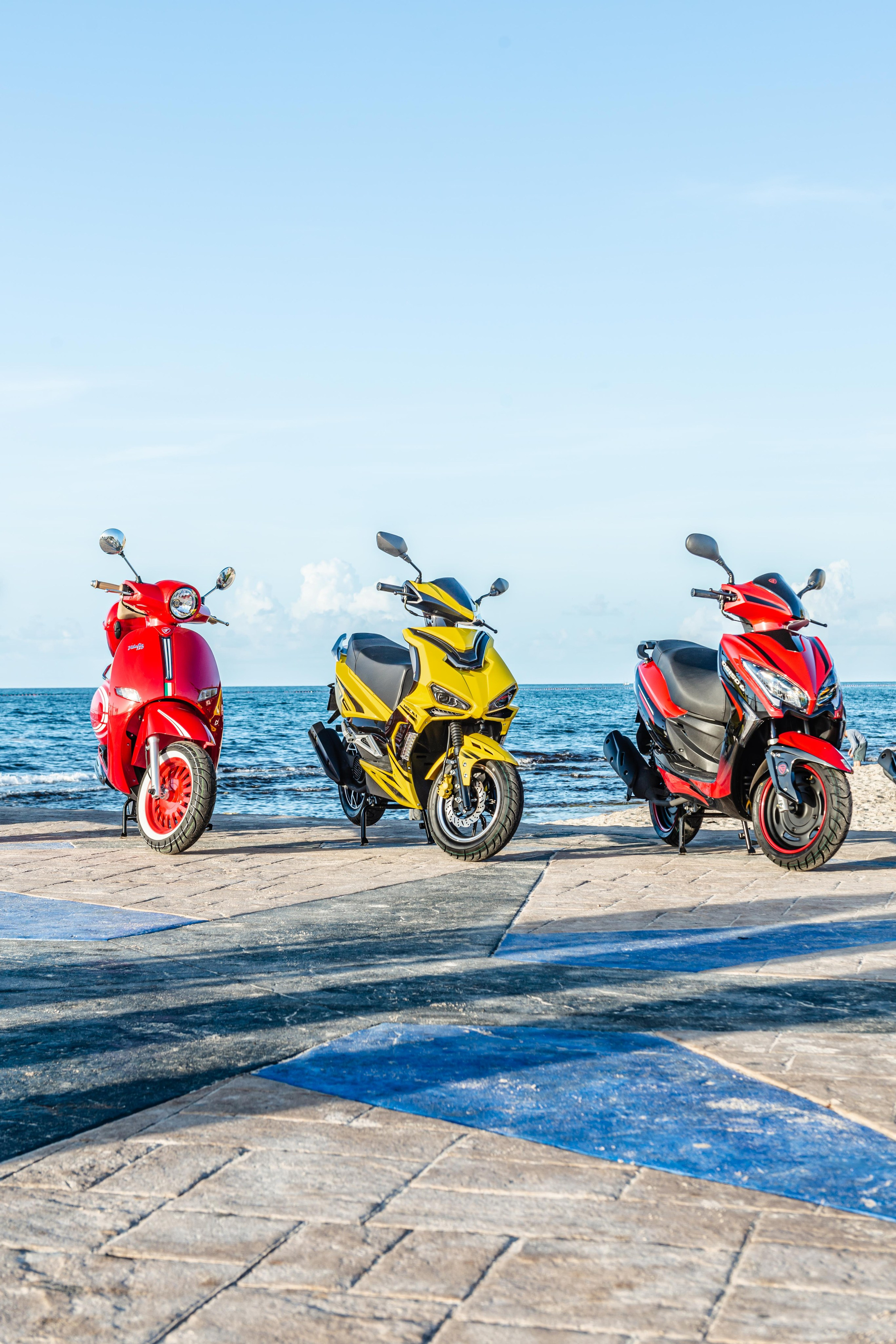 Scooter Photography for Rental Website in Mexico. PHOTOGRAPHER QUINTANA ROO