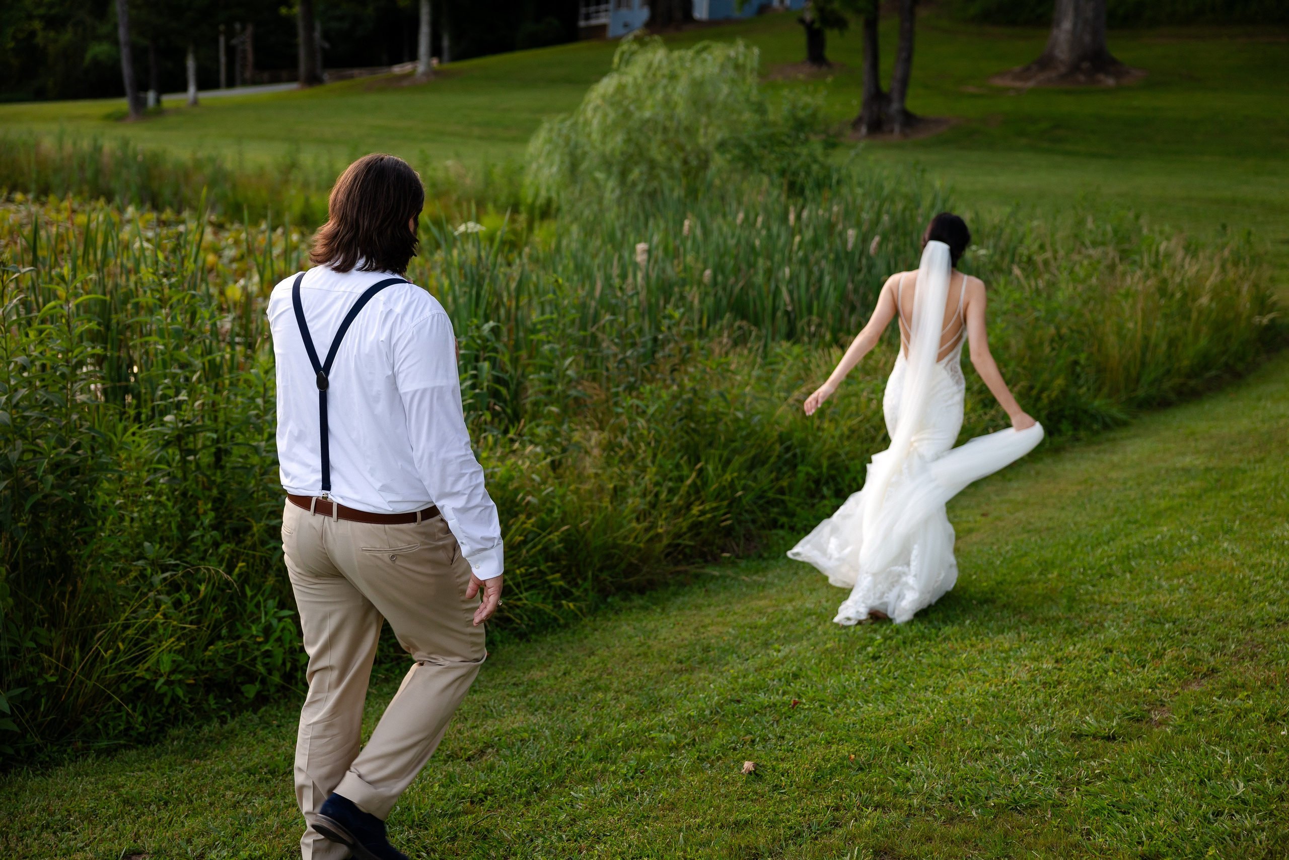 Jacob and Emma: A Wedding at Deerwoode Reserve, Brevard North Carolina. Wedding and portrait photography in Greenville SC