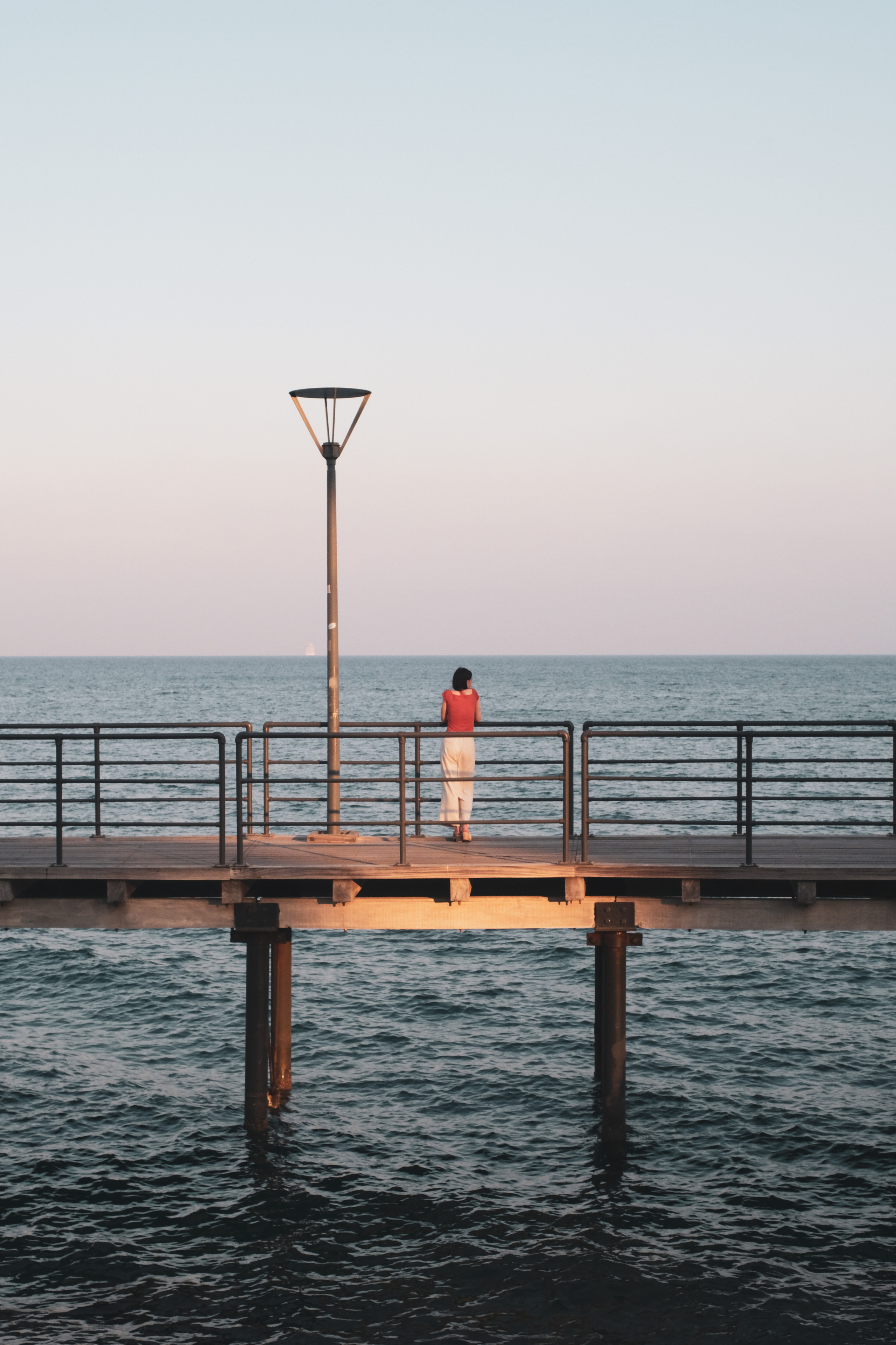 Loneliness and Expectation | Molos (Multifunctional seaside park) in Limassol, Cyprus | FUJIFILM XPRO-3 MIR-1 37MM F2.8 | USSR Wide Angle Lens | Made in USSR