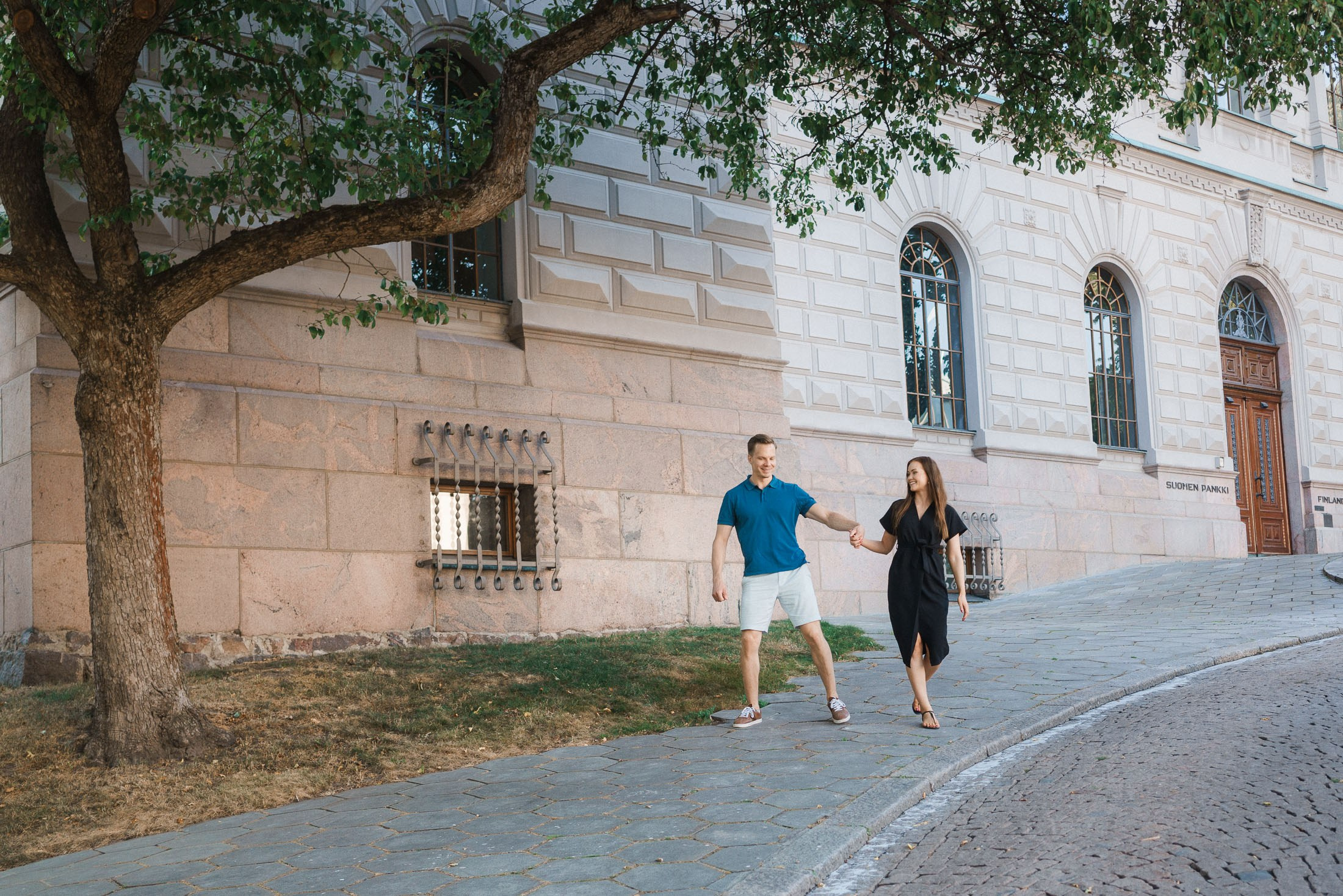 Parikuvaus Helsingin keskustassa