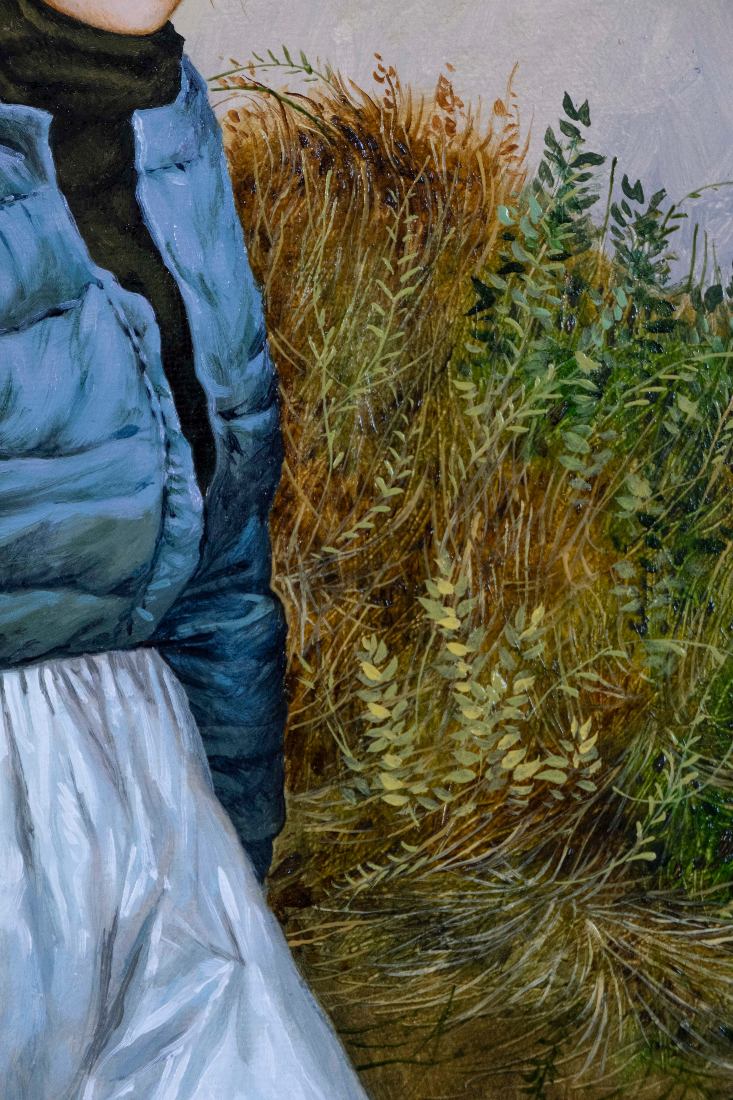 Girl in a puffer jacket. Paul Rog