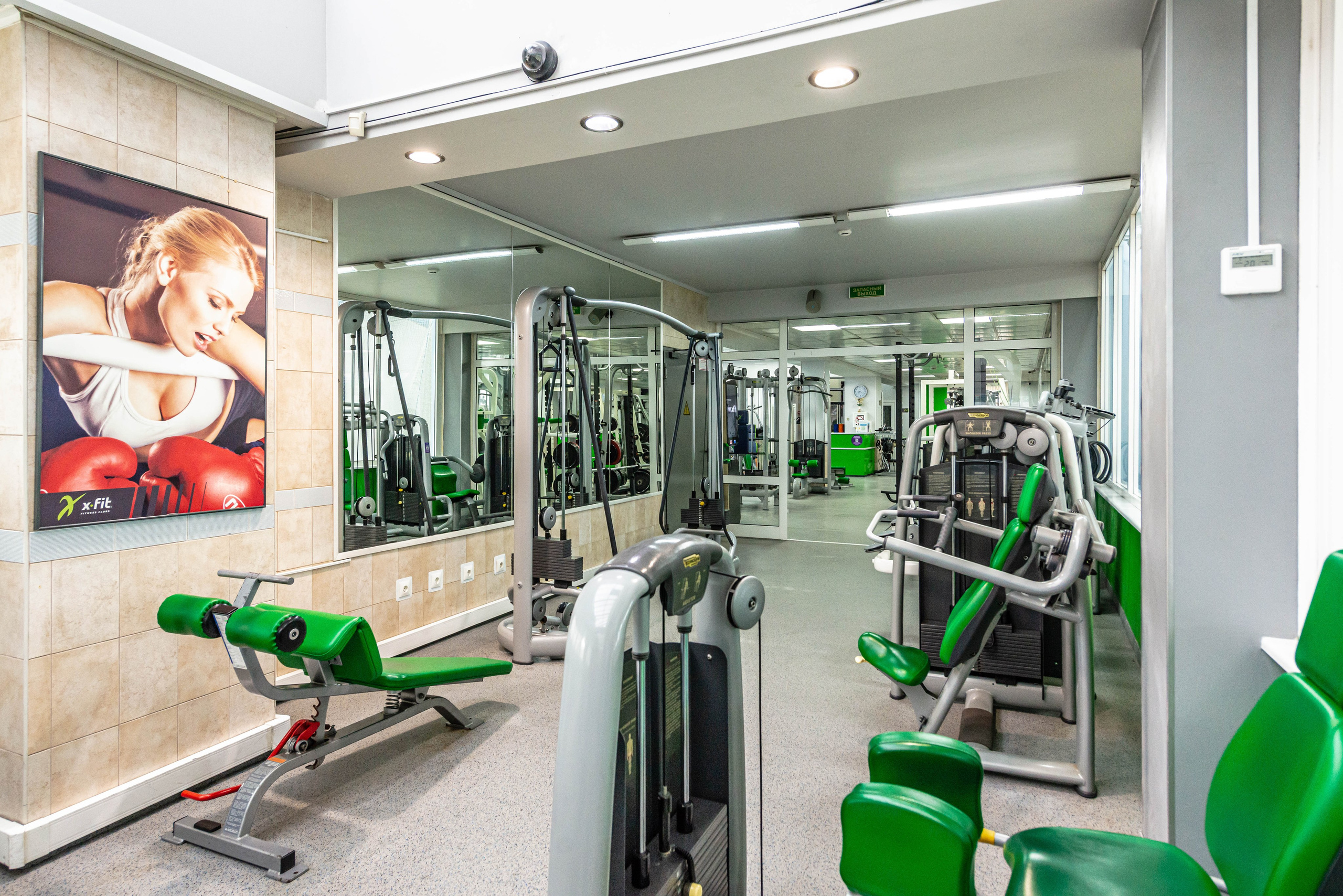 Фитнес-клуб X-fit Речной вокзал. PHOTOGRAPHER QUINTANA ROO