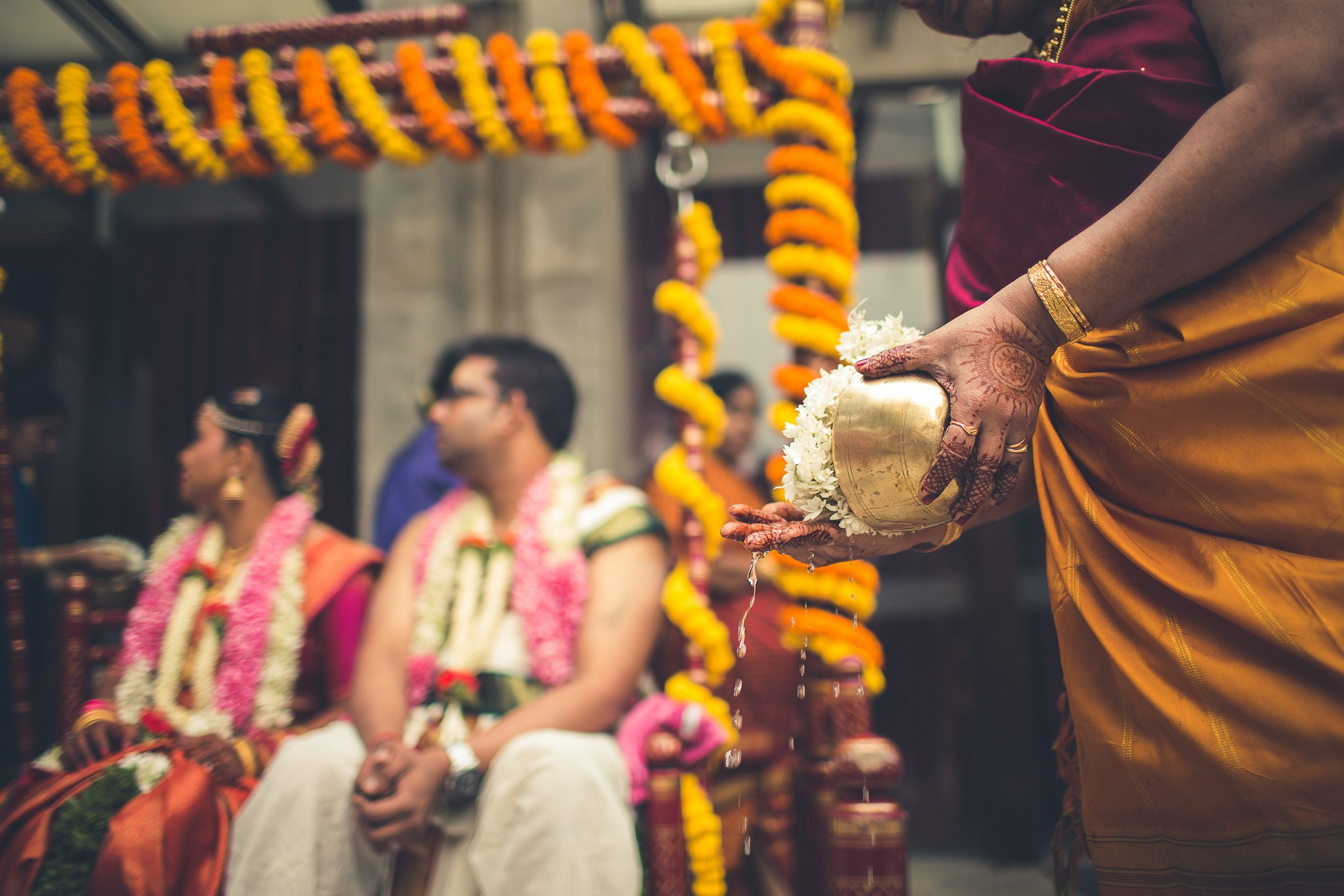 A Brahmin Wedding at MLR Convention Centre, Bangalore