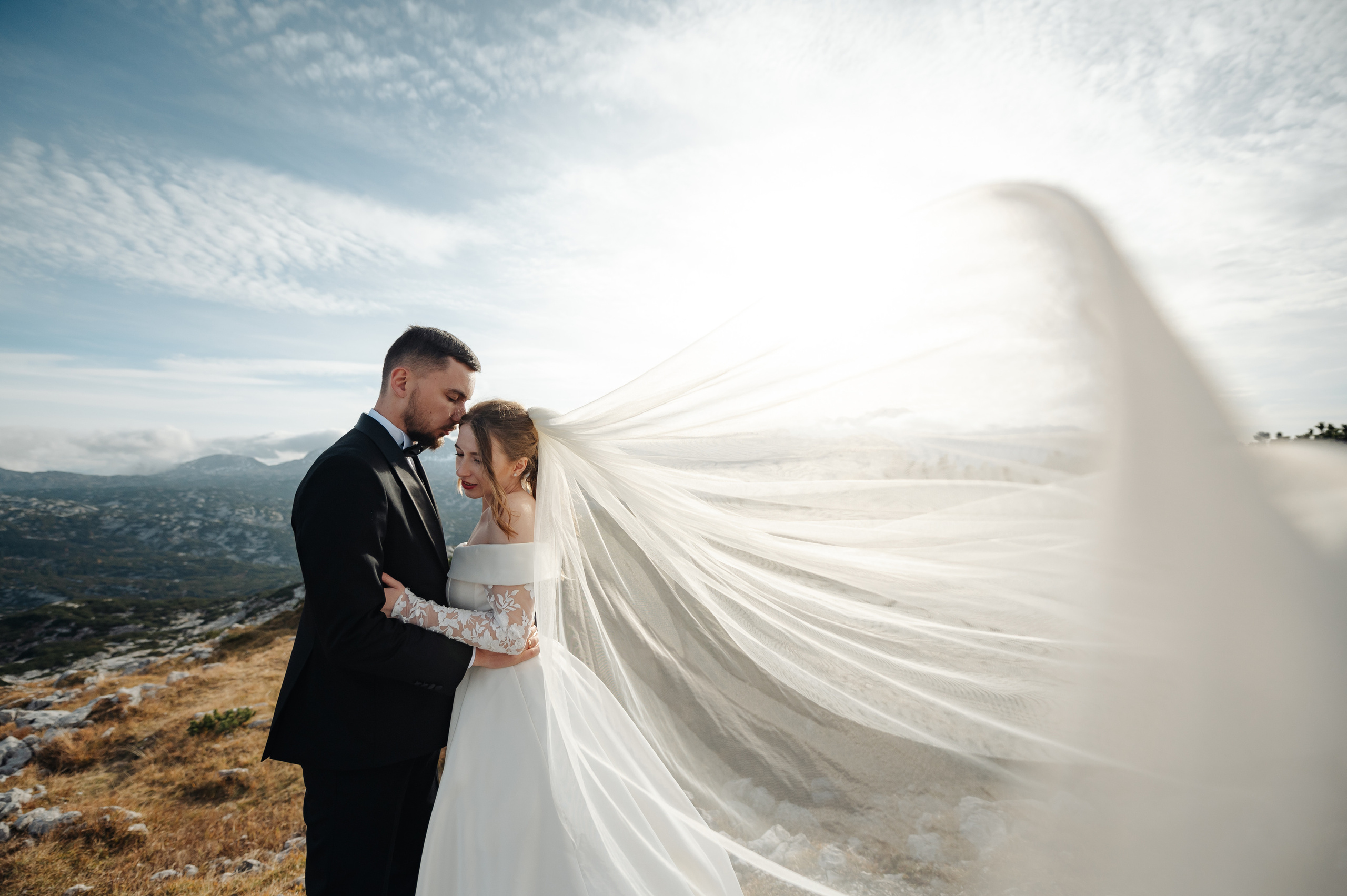 After Wedding shooting in Hallstatt, Austria