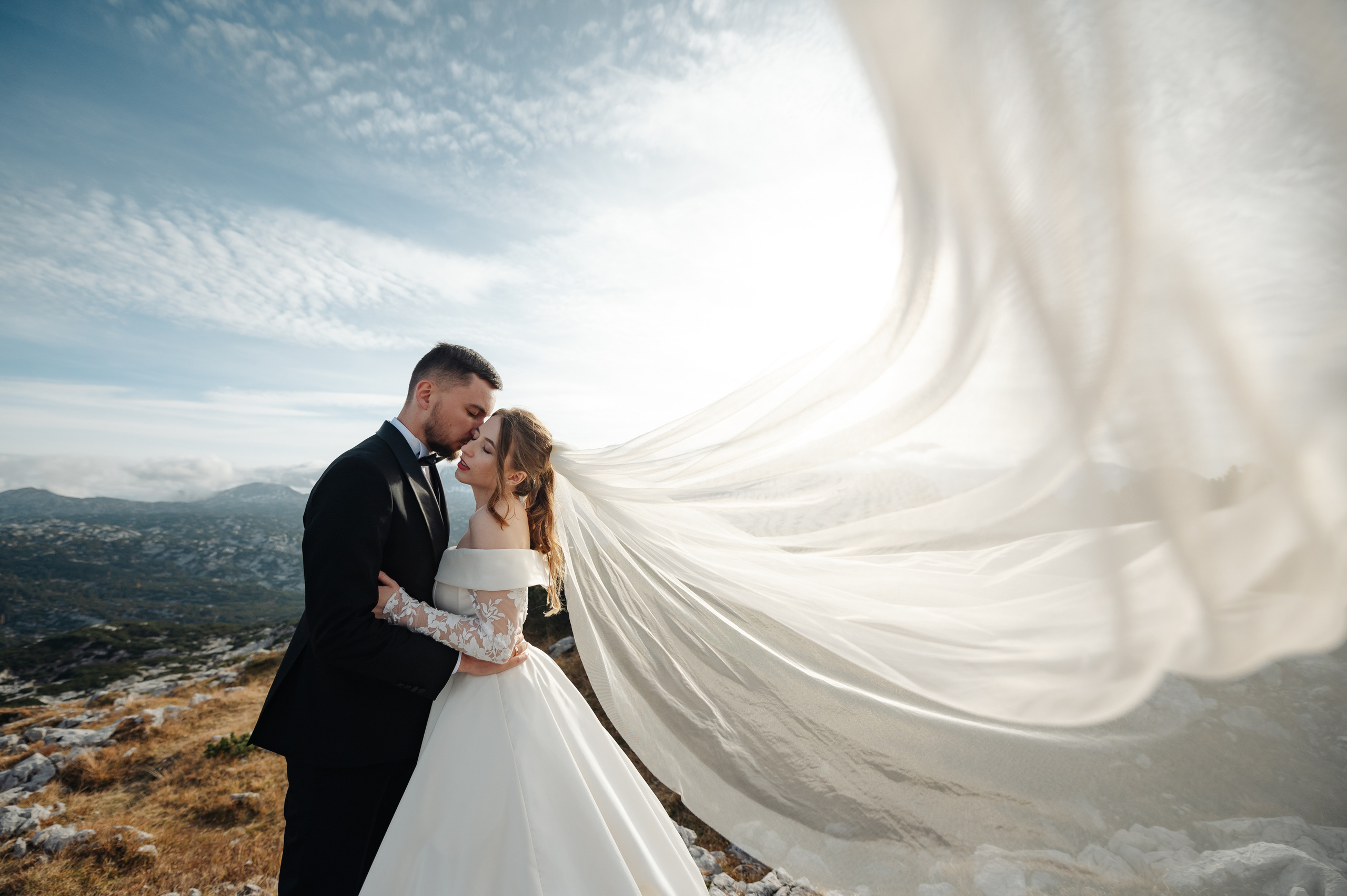 After Wedding shooting in Hallstatt, Austria