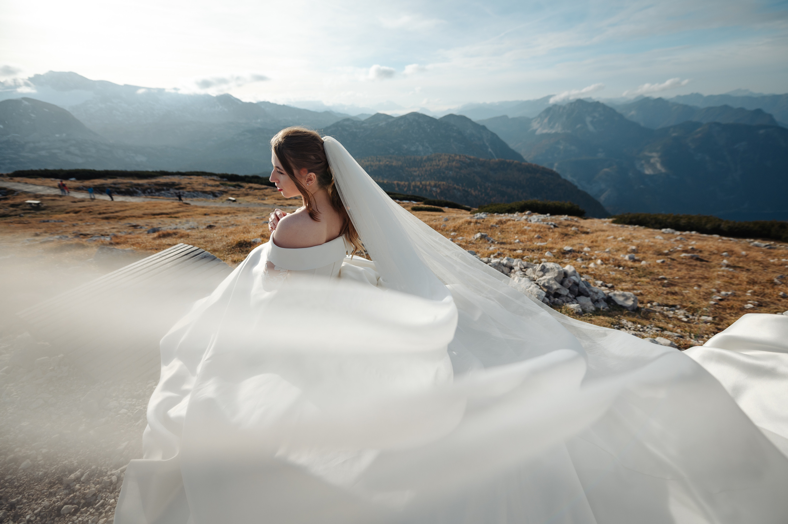 After Wedding shooting in Hallstatt, Austria