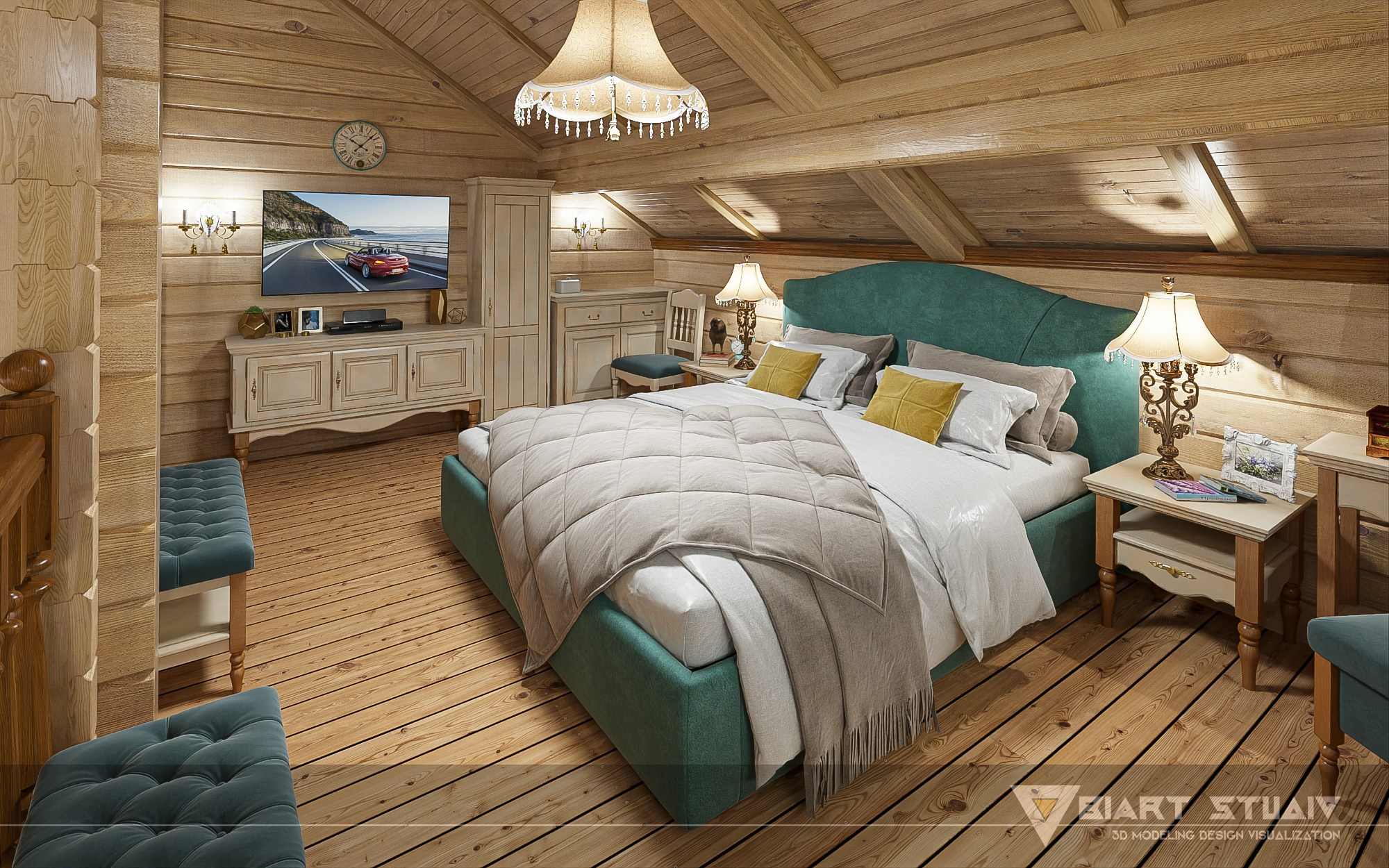 Интерьерная визуализация. Дизайн и визуализация