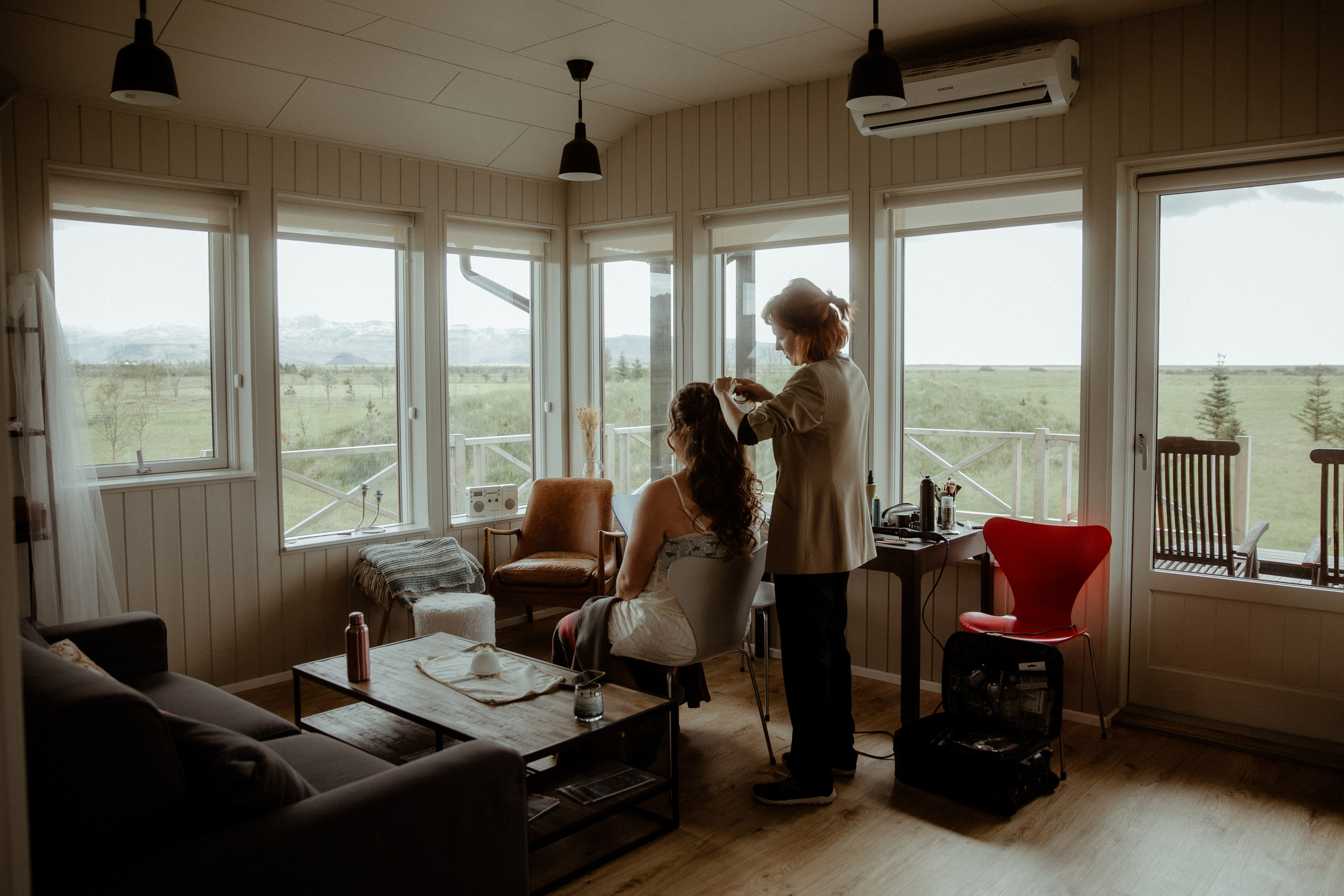 Iceland Elopement at Black Sand Beach. Iceland elopement photographer & videographer