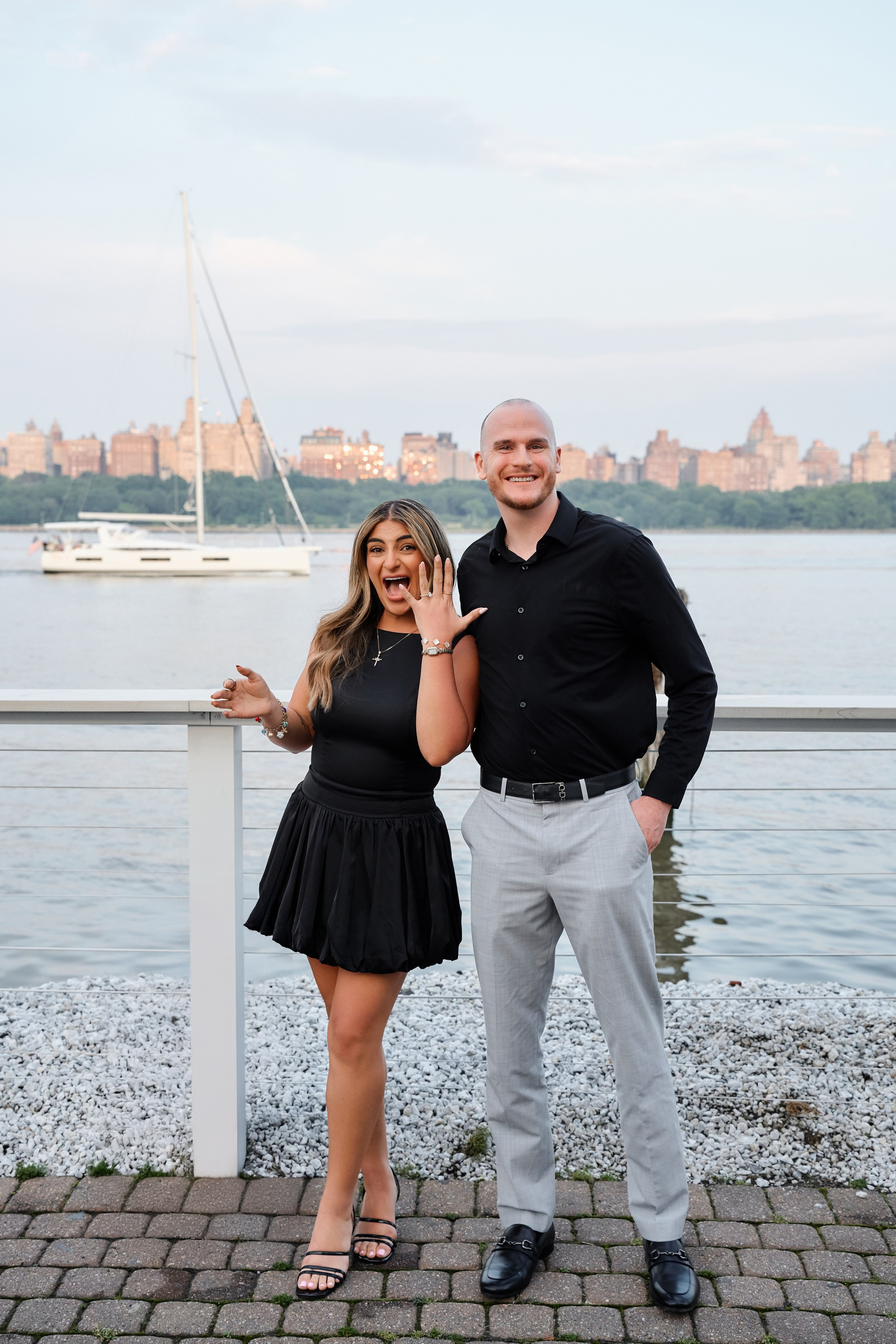 Surprise Proposal in New York. Professional Wedding and event photographer USA New York