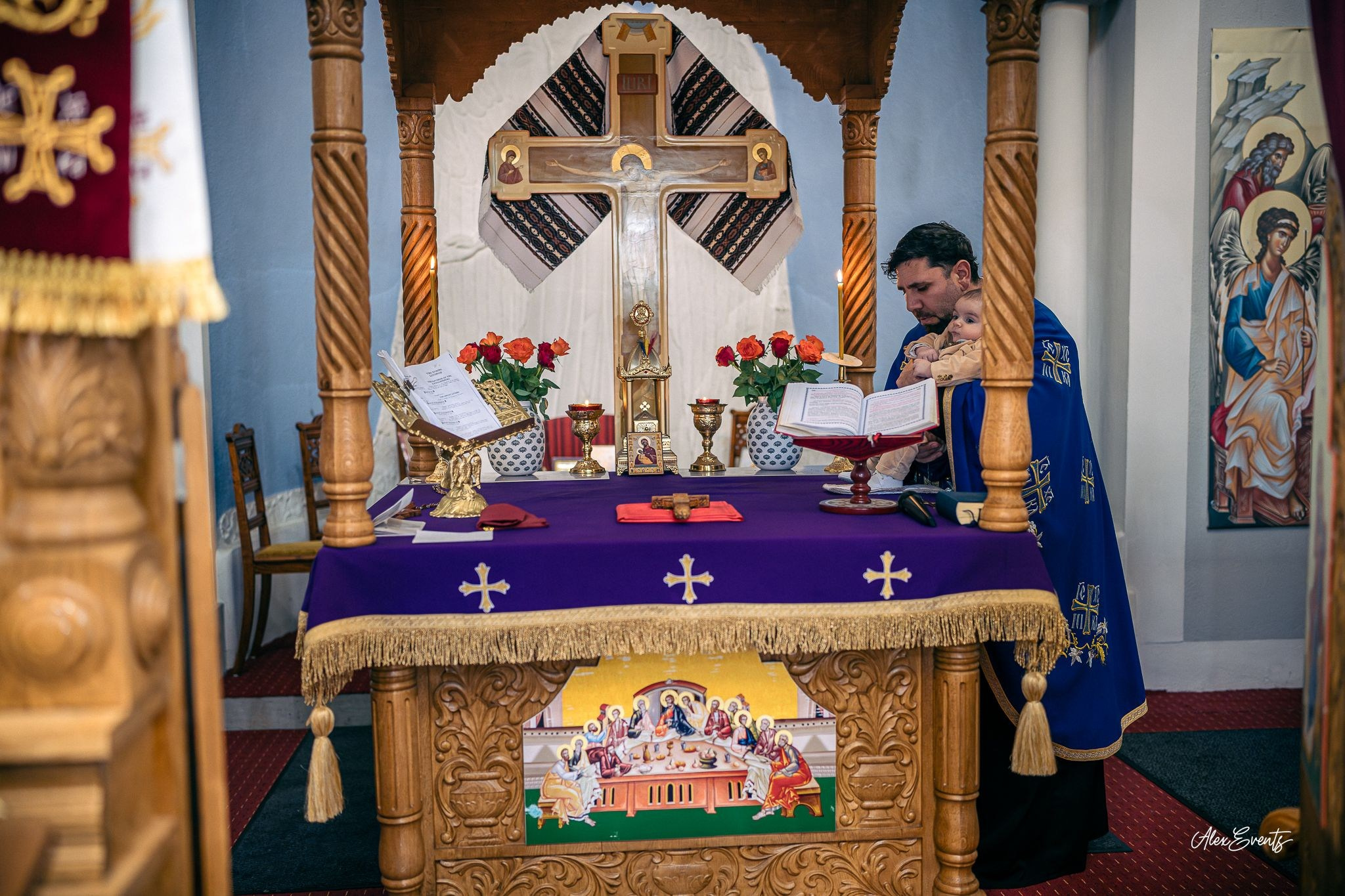 Baptism Photographer Vejle | Orthodox Christianity Denmark | AlexEvents. Alex Events Photographer / Videographer in Denmark Horsens, Vejle, Odense, Aarhus. Wedding, Baptism, Photo Studio