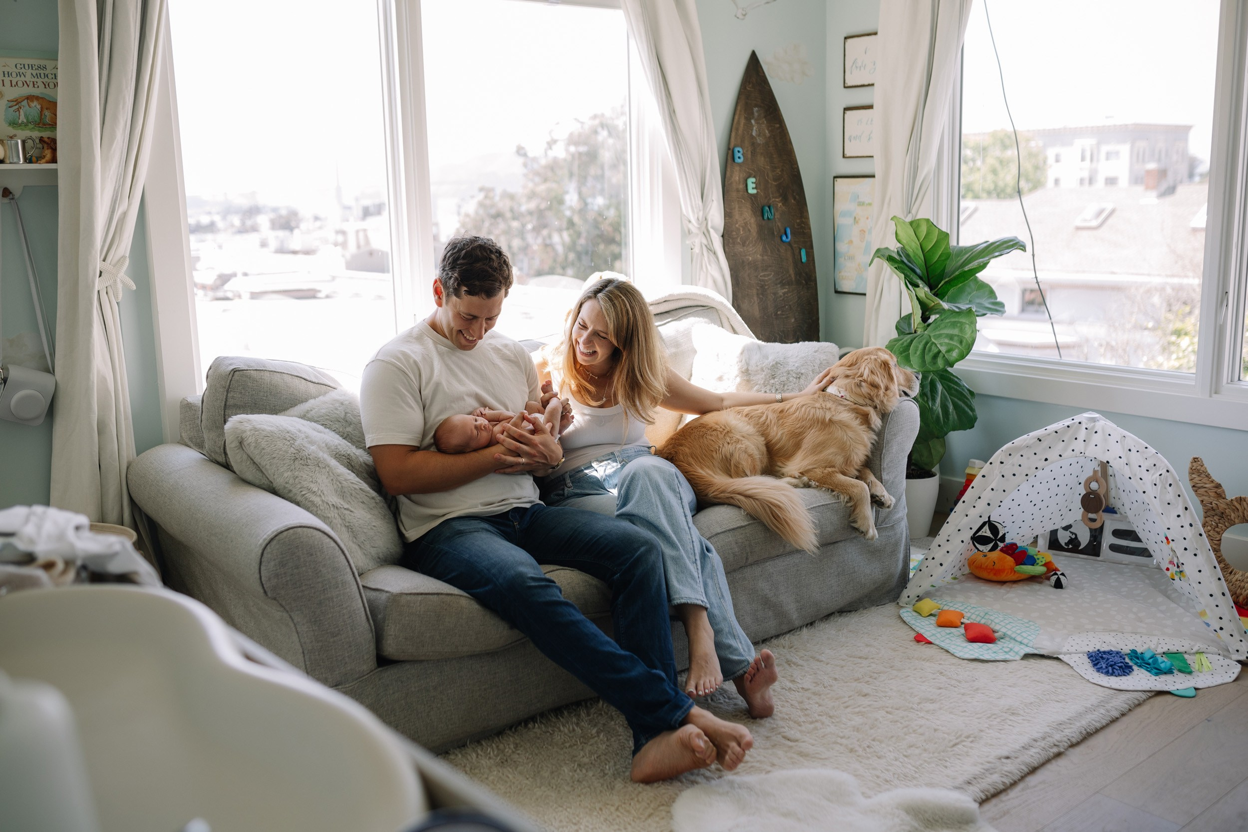 Benji’s First Days | Bay Area Newborn & Family Photography. Maternity, newborn photographer in the Bay Area|Iryna Rakivnenko