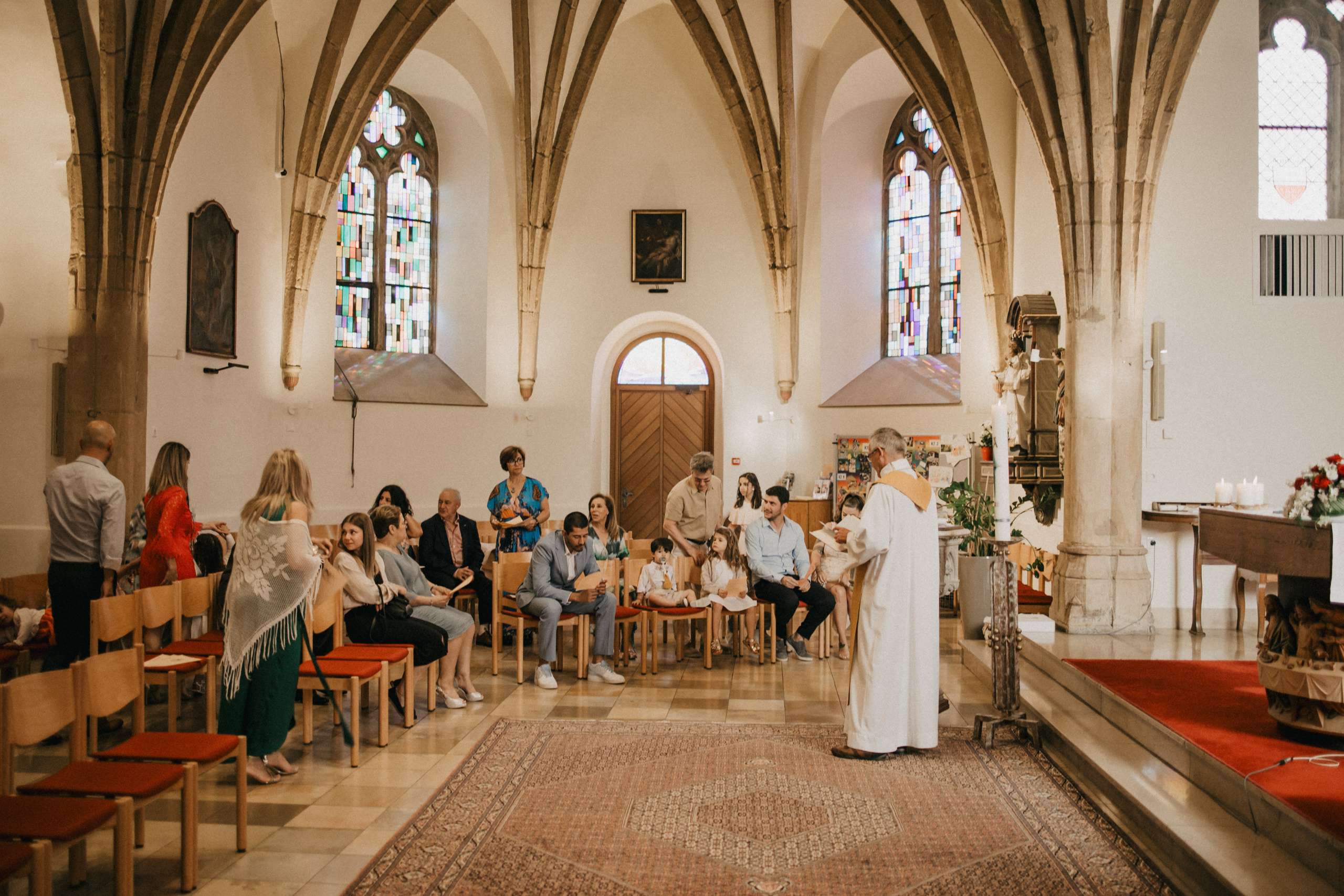 Baptême. Семейный фотограф во Франции (Мец, Люксембург)