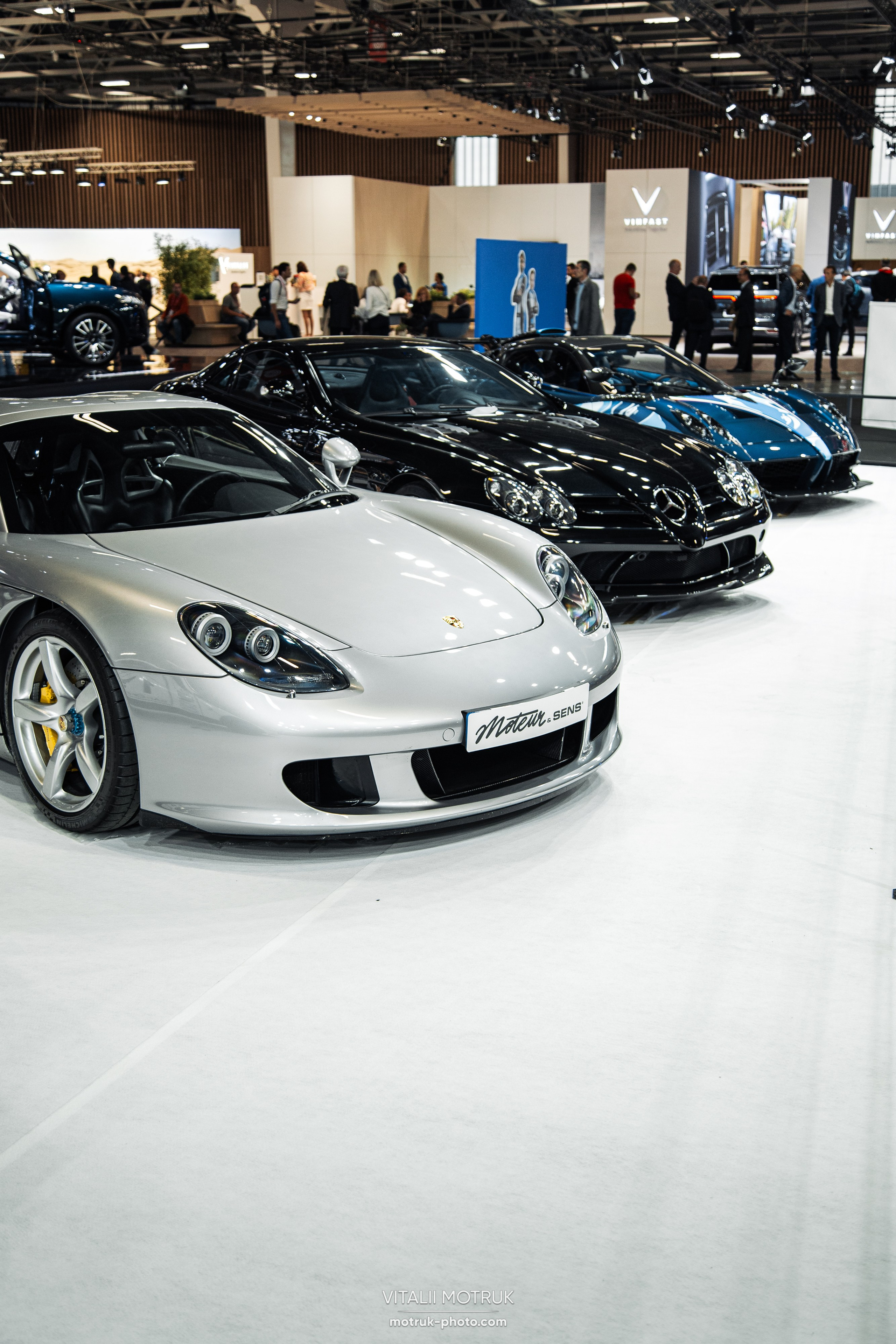 Mondial Auto 2022. Photographe de voitures à Paris — Vitalii Motruk