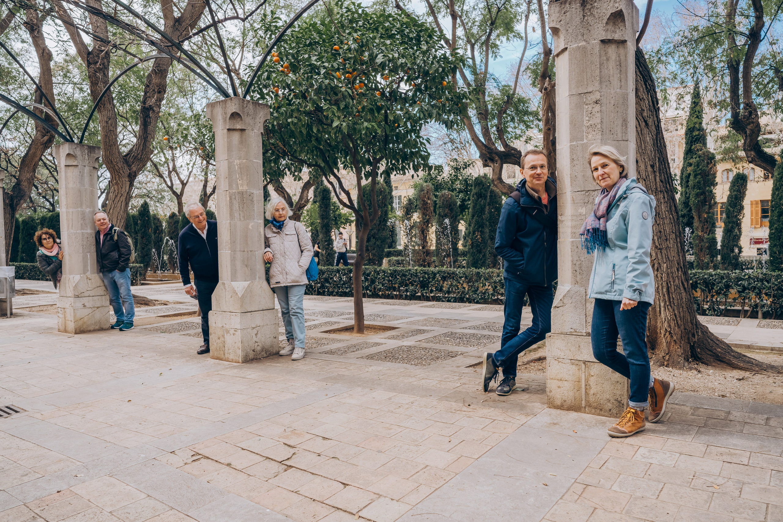 Walking tour of Palma. Фотограф у Пальма де Майорка