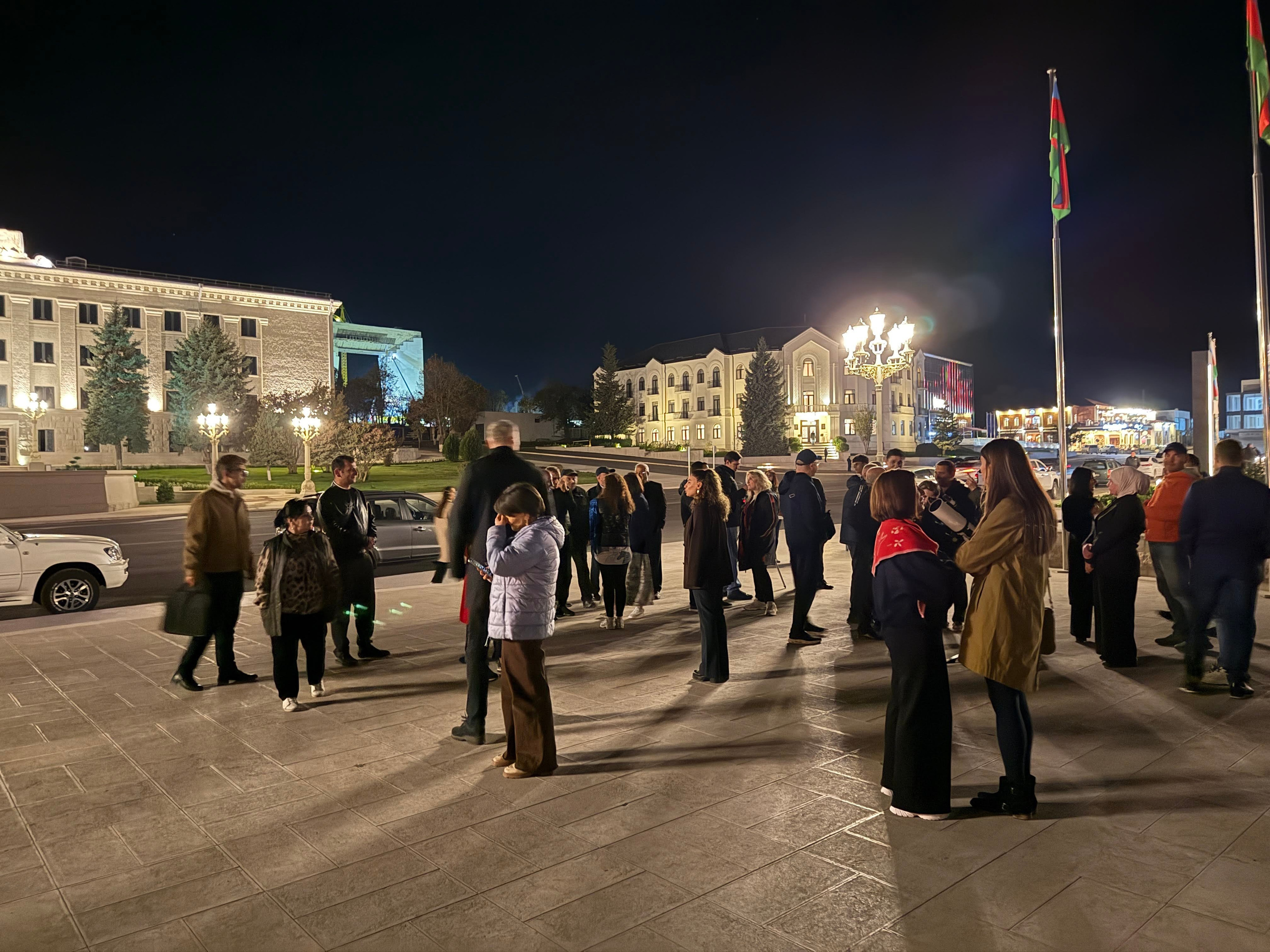 Xankəndidə ilk astronomik müşahidə tədbiri keçirilib. Həvəskar Astronomlar Cəmiyyəti — Astronomy.az