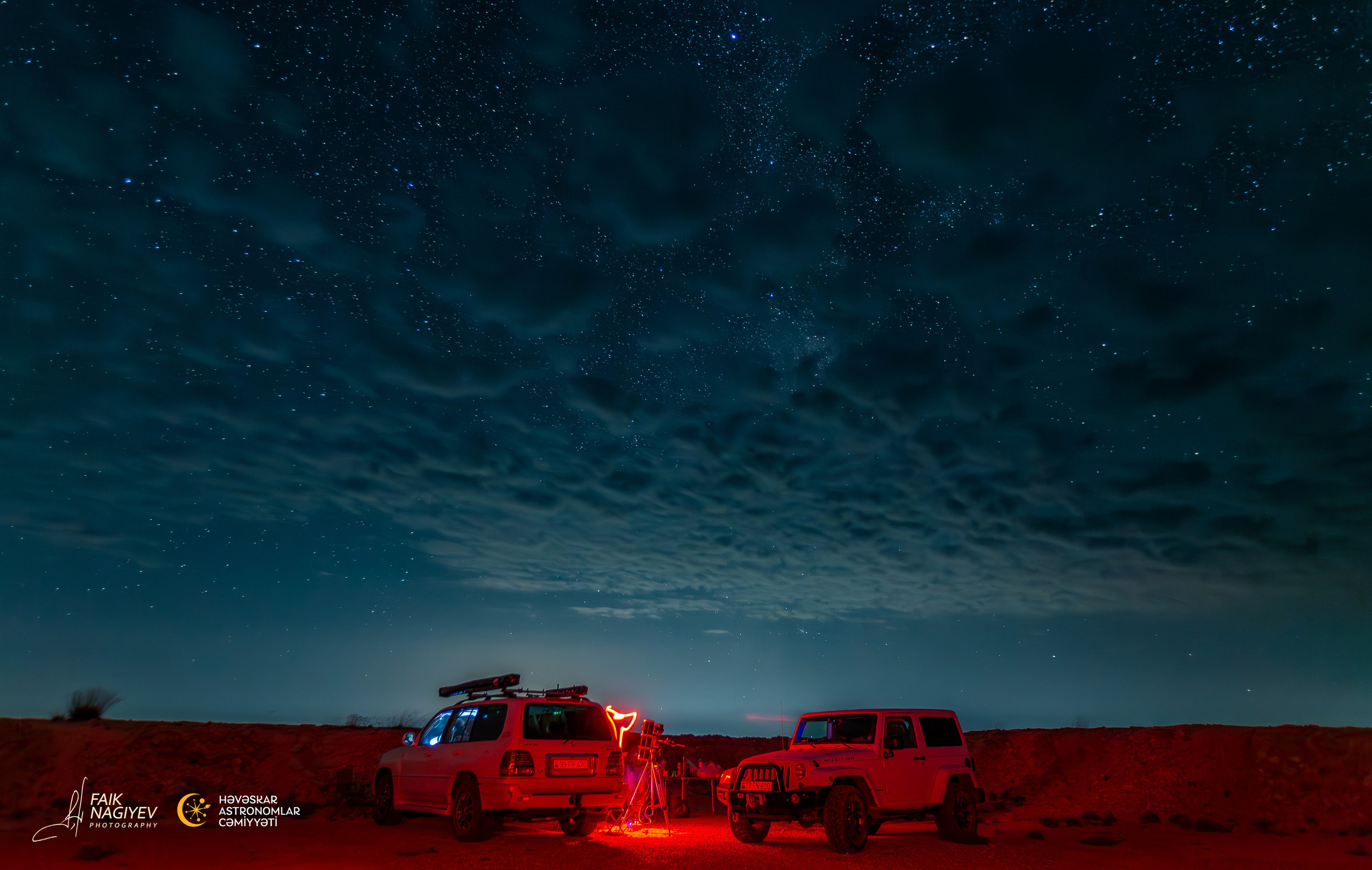 Astrokamp — Xızı, Dübrar. 2200m. Həvəskar Astronomlar Cəmiyyəti — Astronomy.az