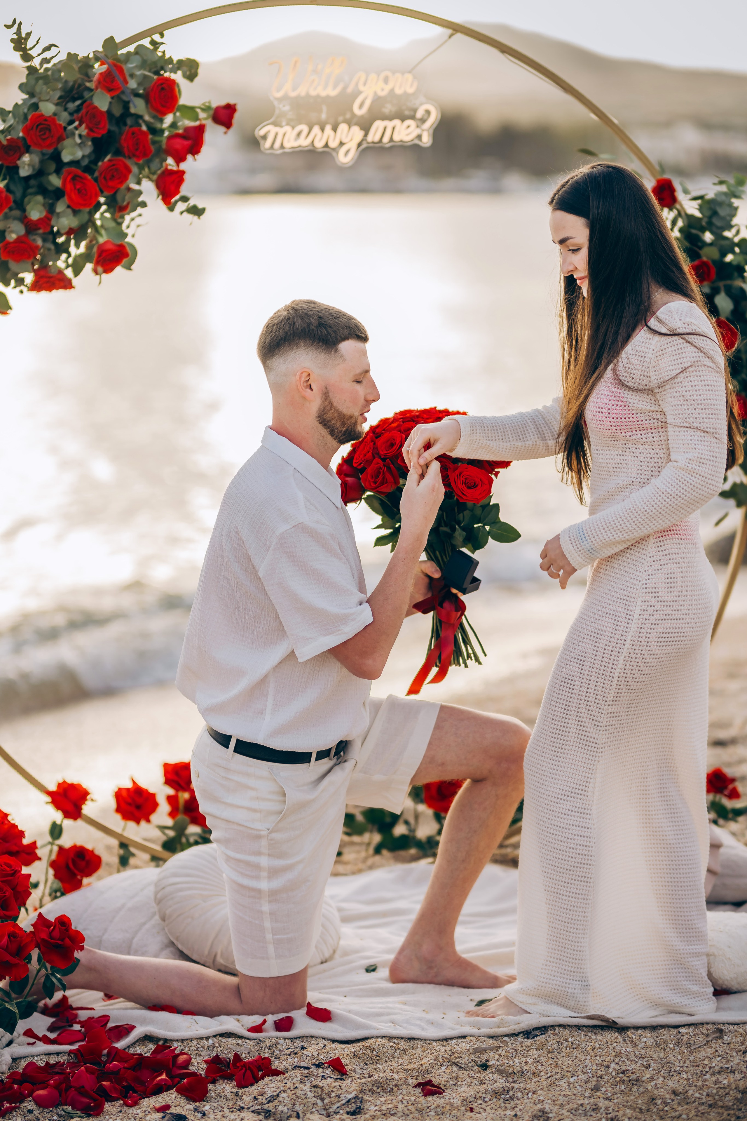 Will you merry me?. Фотограф у Пальма де Майорка